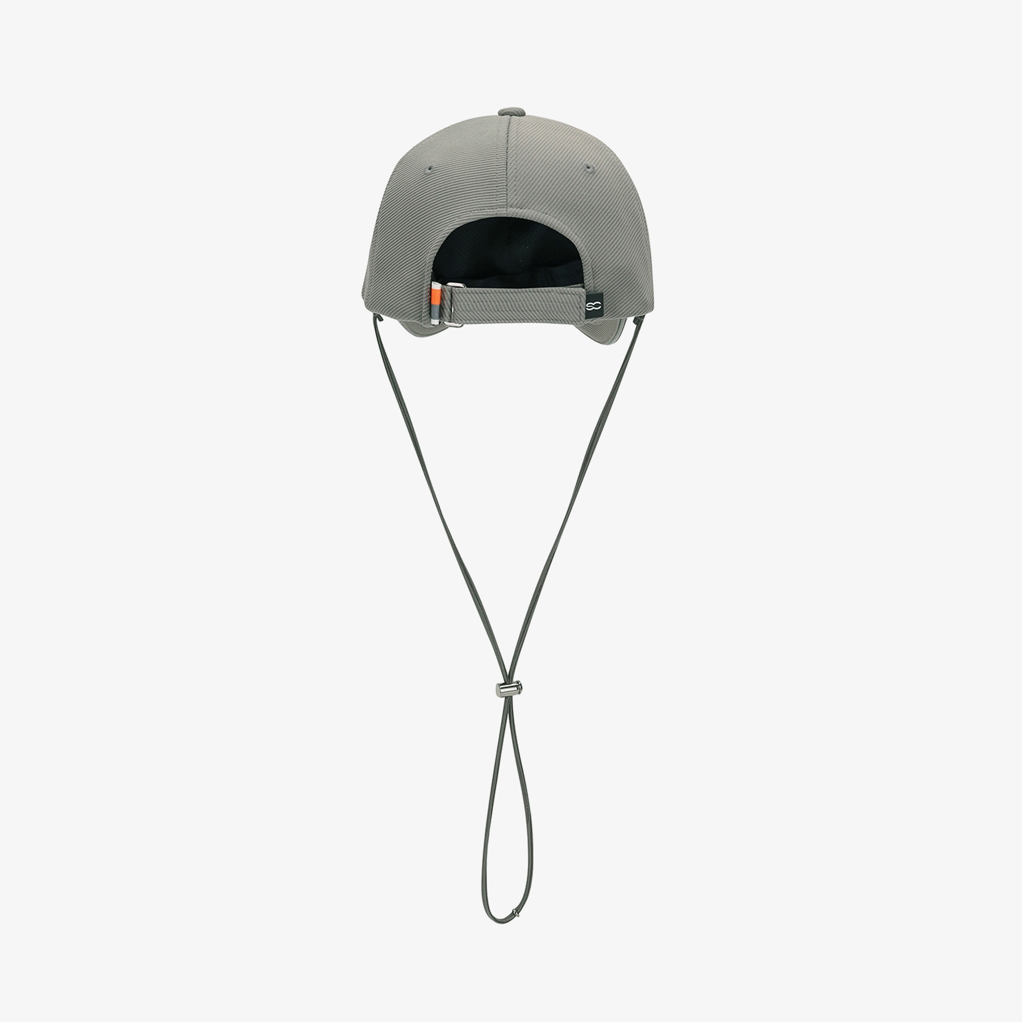Mũ golf nữ dáng lưỡi trai màu xám dây cột thông minh — ảnh 5