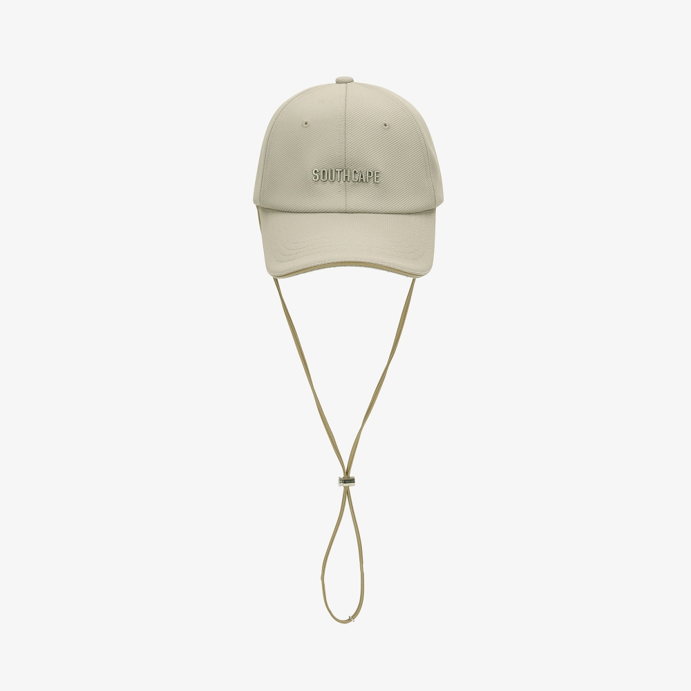 Mũ golf nữ màu be có dây điều chỉnh thương hiệu Southcape