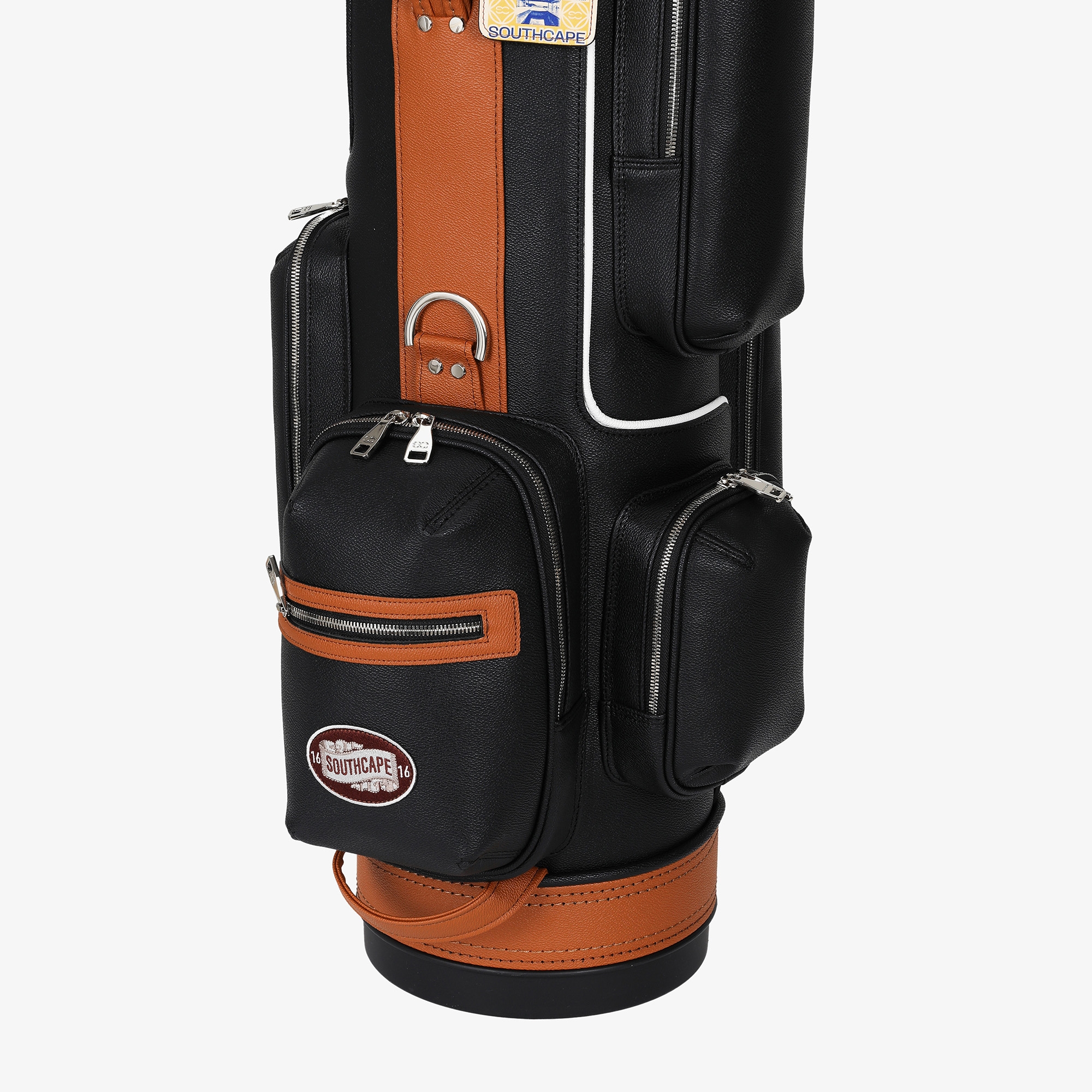 Túi gậy golf caddy bag màu đen phối nâu Southcape — ảnh 6
