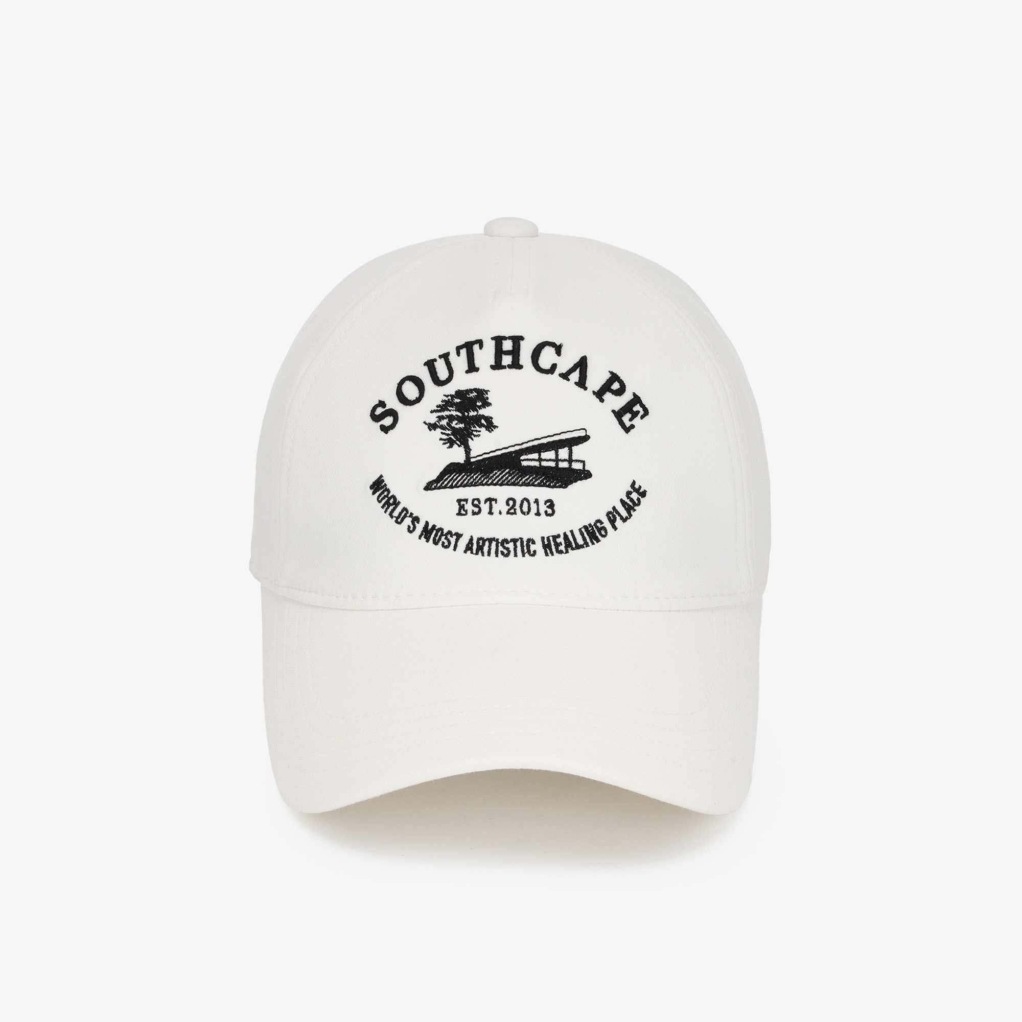 Mũ golf nữ màu trắng thêu chữ Southcape — ảnh 2