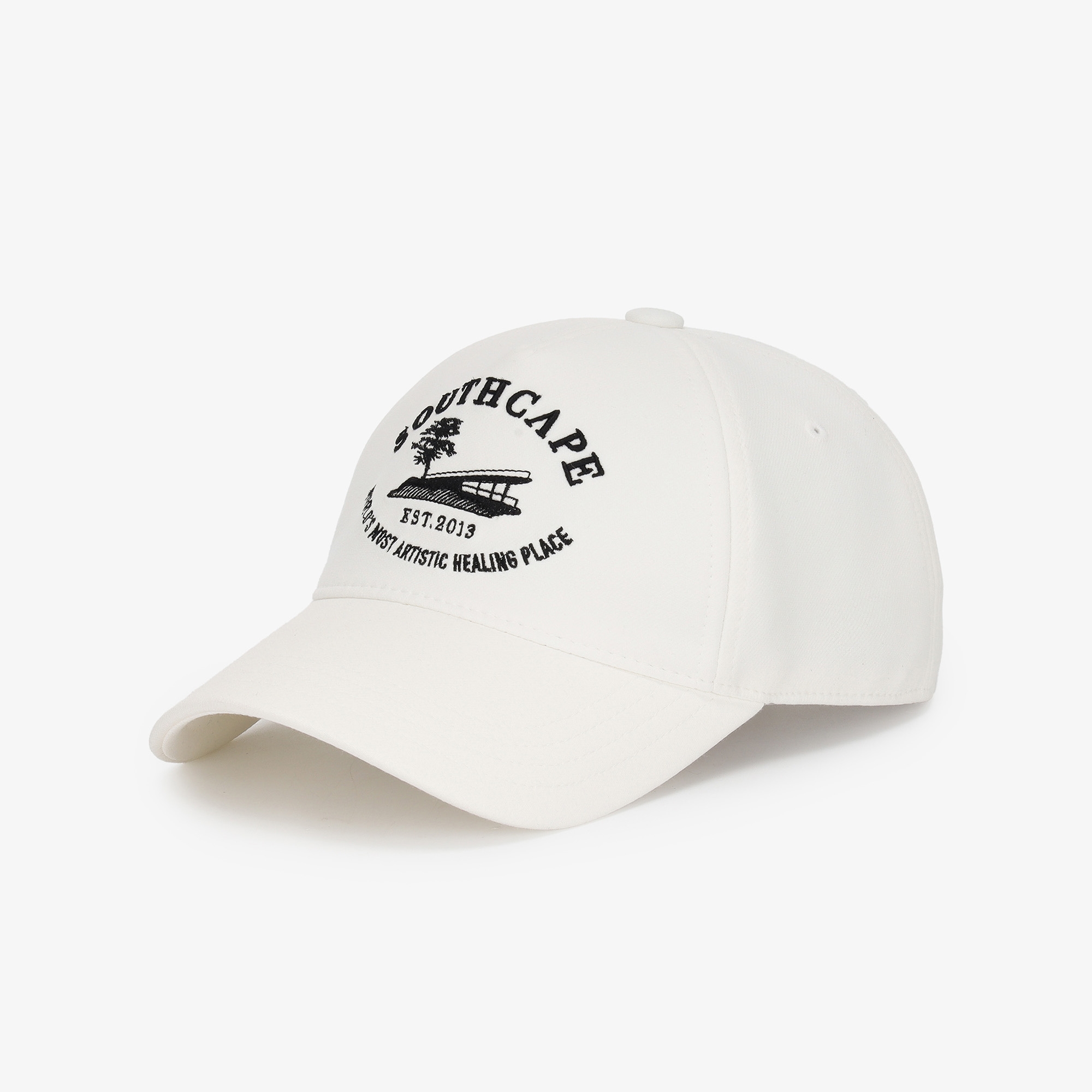 Mũ golf nữ màu trắng thêu chữ Southcape — ảnh 3