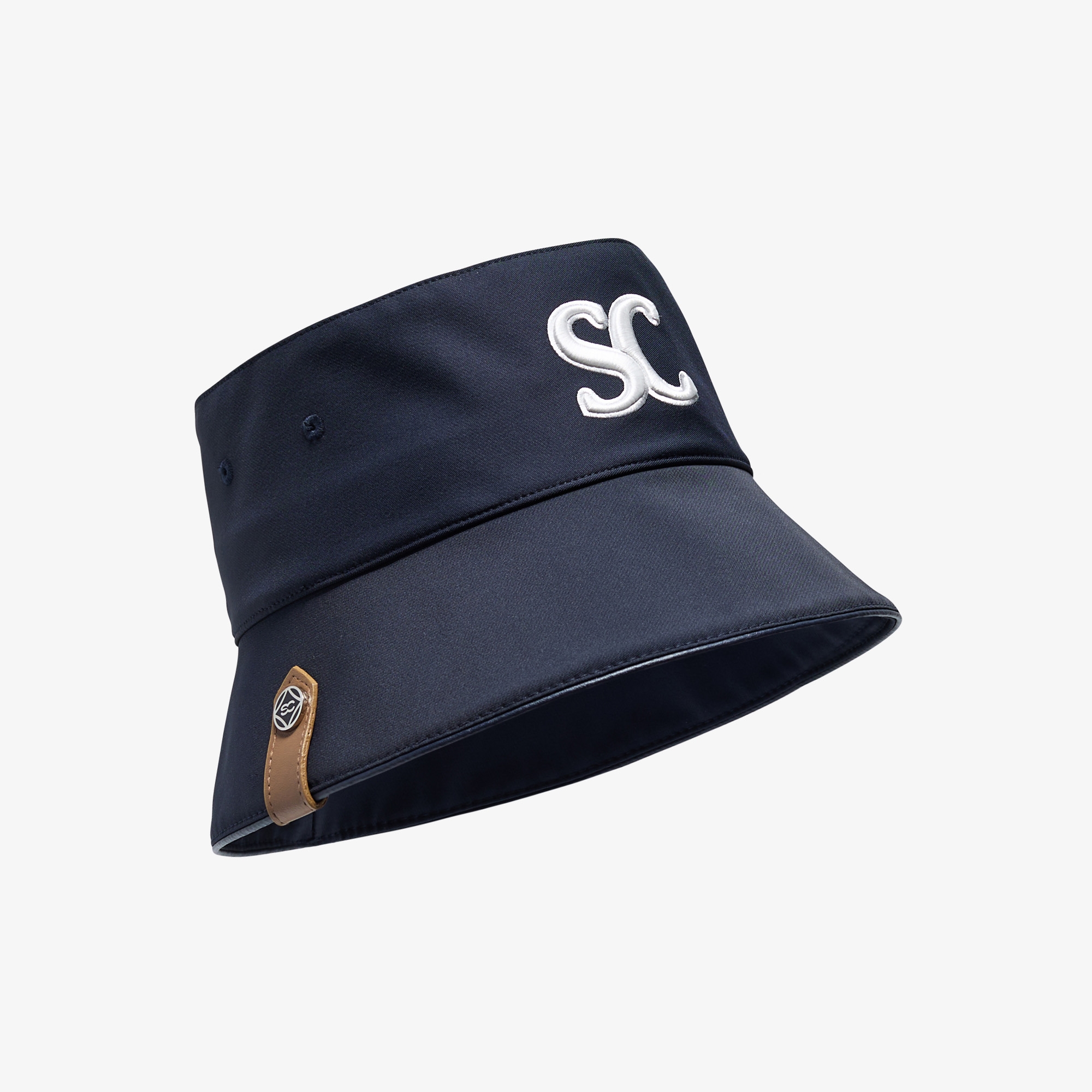 Mũ golf nữ dáng bucket màu xanh navy đậm — ảnh 4