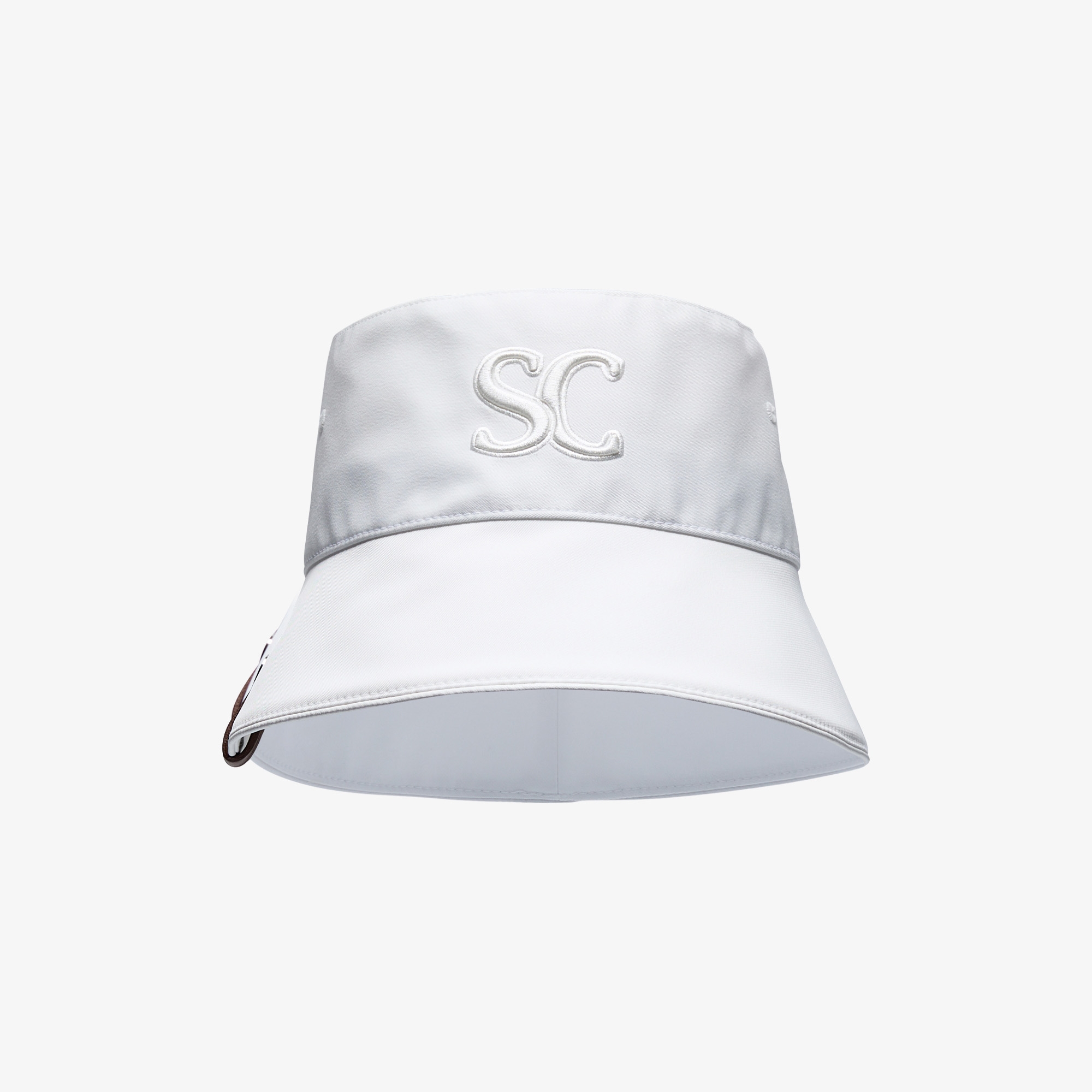 Mũ golf nữ bucket dáng suông màu trắng — ảnh 2