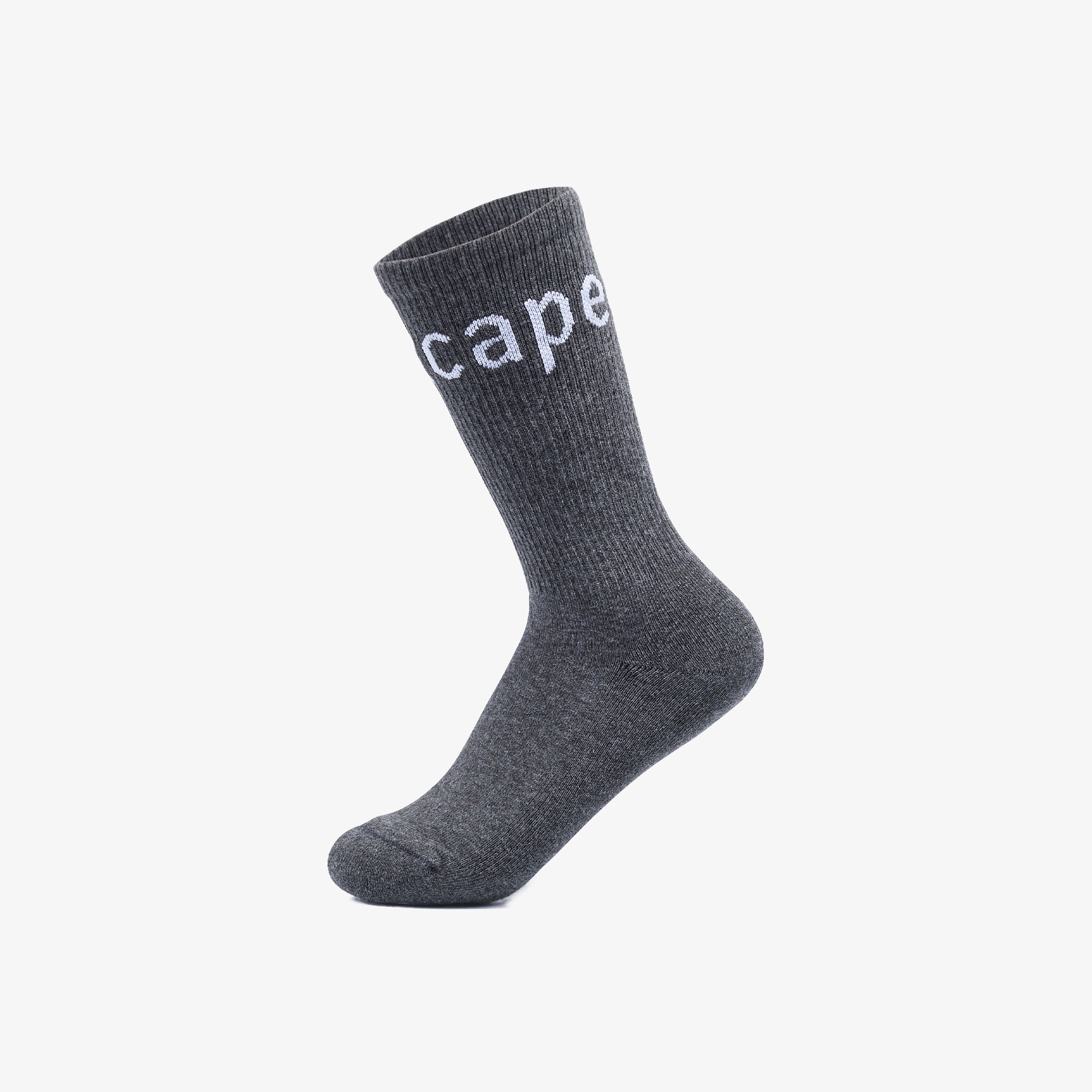 Tất golf nữ cổ cao màu xám có chữ Southcape — ảnh 3