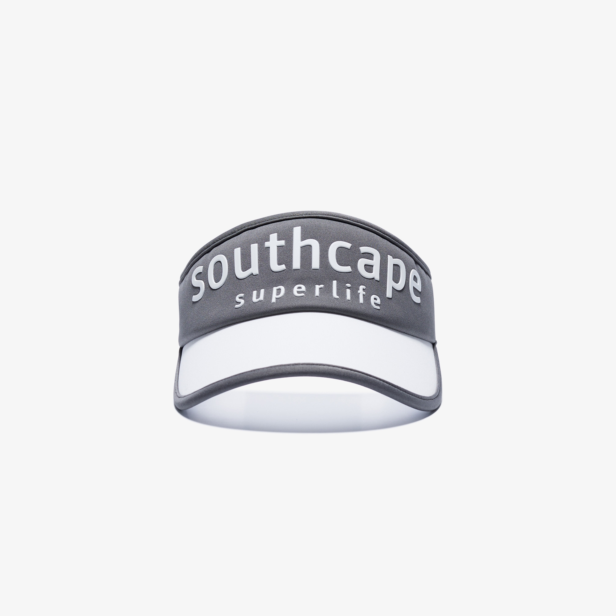 Mũ golf nữ kiểu visor phối màu xám trắng — ảnh 3