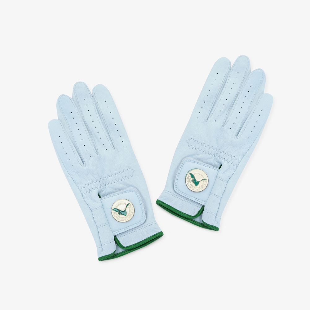 Găng tay golf nữ màu xanh dương nhạt — Southcape | Seoul Golf Fashion
