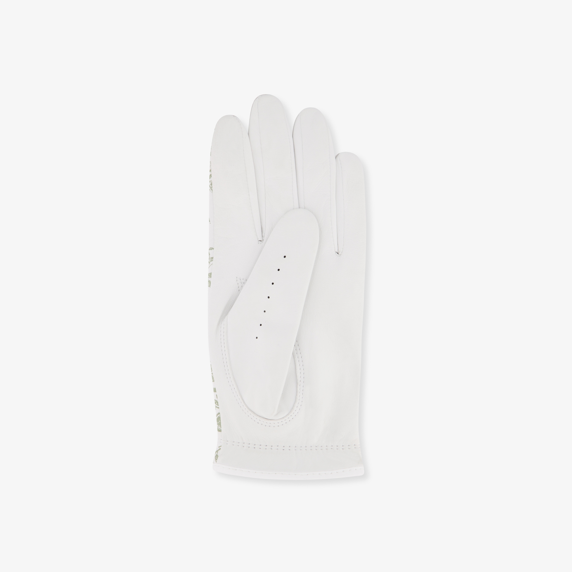 Găng tay golf nữ họa tiết hoa nhã nhặn màu kaki — ảnh 3