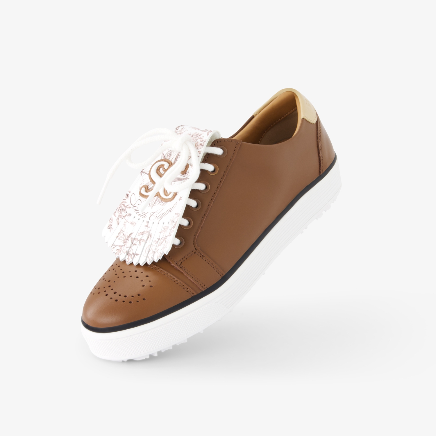 Giày golf nữ phong cách classic màu nâu — ảnh 6