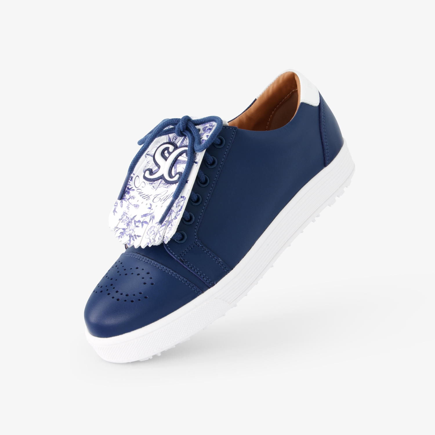 Giày golf nữ buộc dây màu xanh navy — ảnh 6