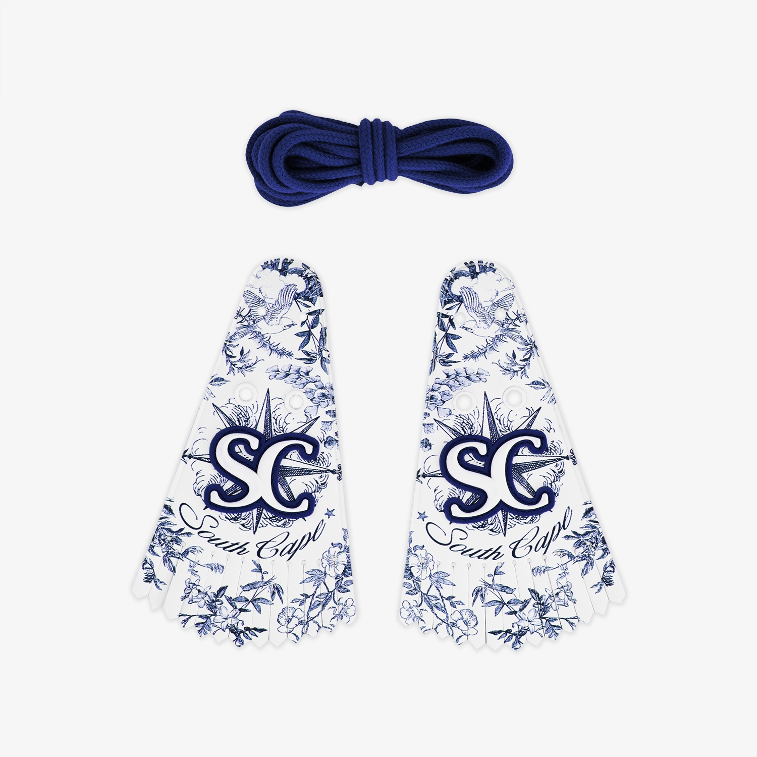 Phụ kiện golf nữ họa tiết xanh navy Southcape — ảnh 2