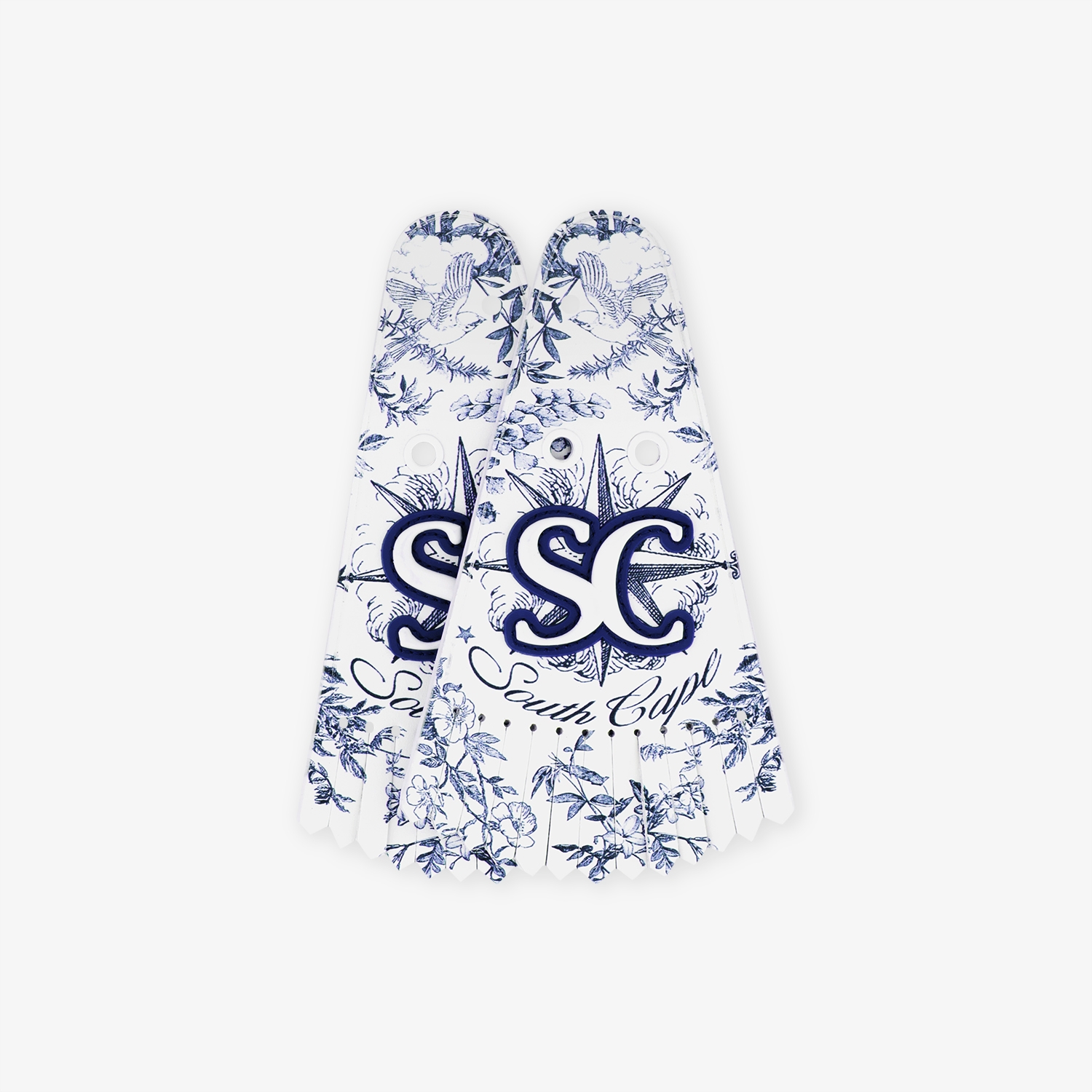 Phụ kiện golf nữ họa tiết xanh navy Southcape — ảnh 3