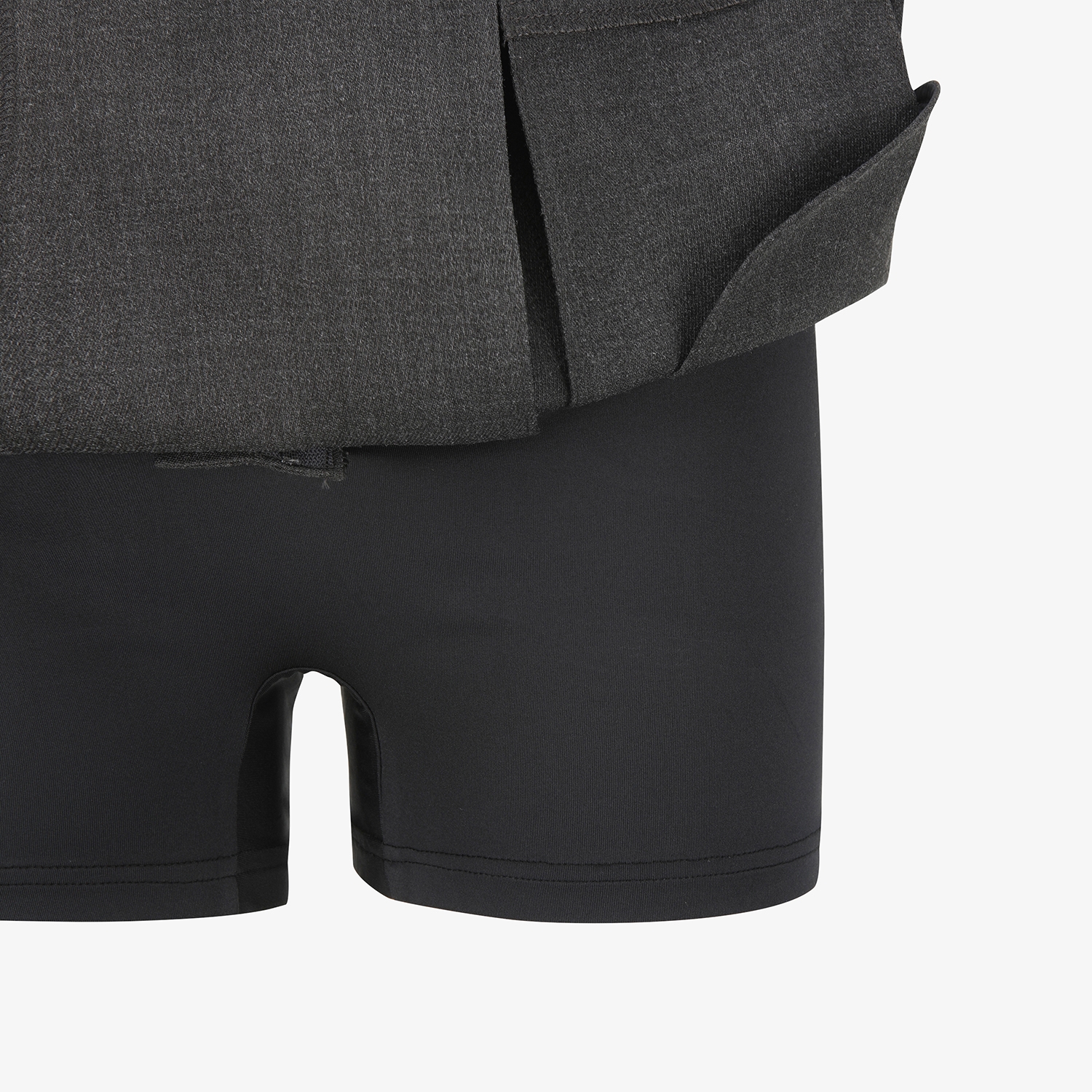 Chân váy golf nữ xếp ly màu xám — ảnh 6
