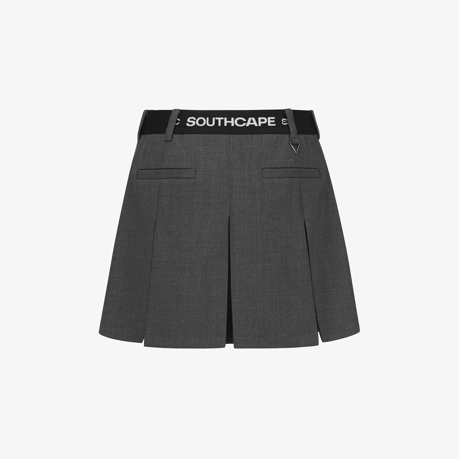 Chân váy golf nữ xếp ly màu xám — ảnh 3