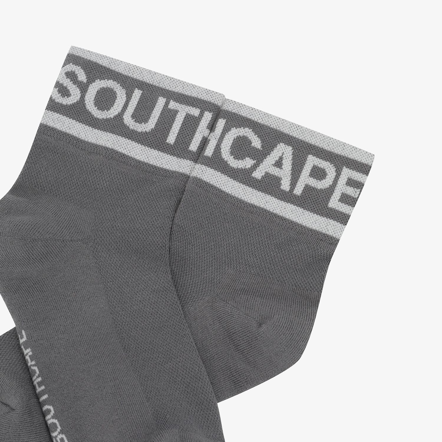 Tất golf nữ cổ trung màu xám đậm chữ Southcape — ảnh 6