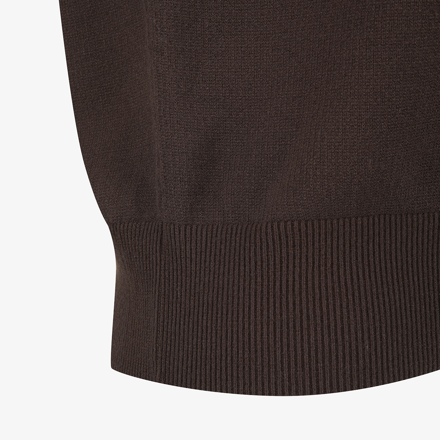 Áo vest golf nữ cổ tim màu nâu — ảnh 6