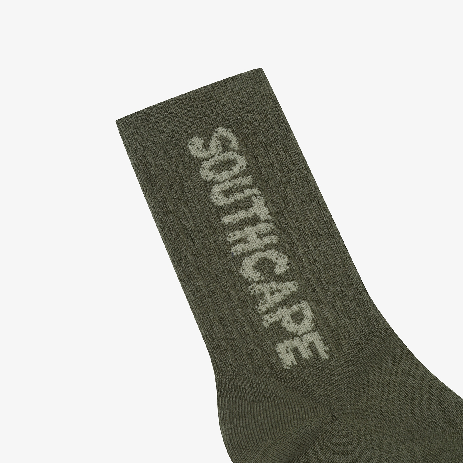 Tất golf nữ cổ trung màu kaki chữ nổi Southcape — ảnh 6