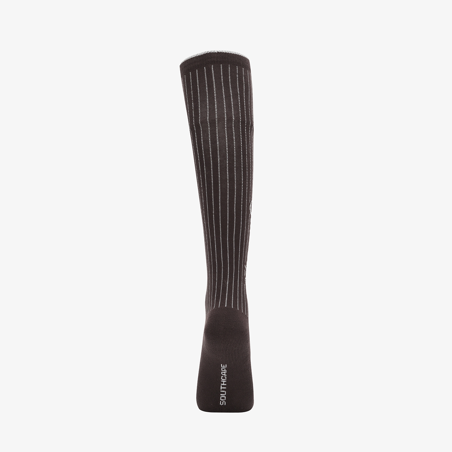 Tất golf nữ dài kẻ sọc màu nâu đậm — ảnh 5