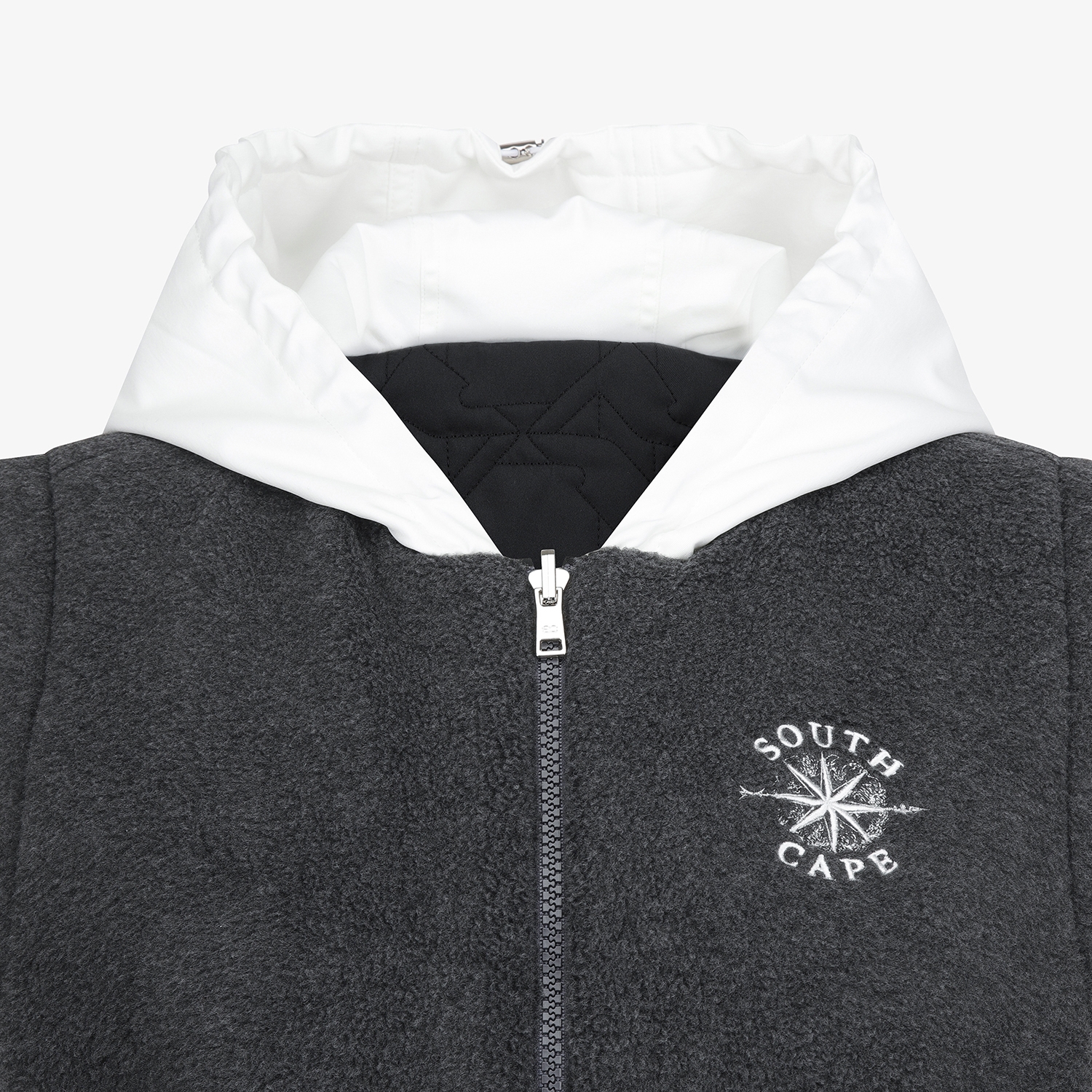 Áo vest golf nữ có mũ màu xám — ảnh 6