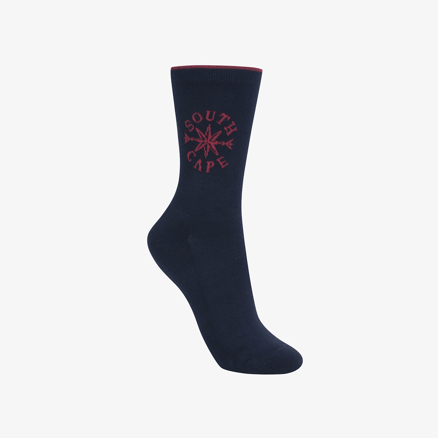 Tất golf nữ màu xanh navy logo đỏ Southcape — ảnh 4