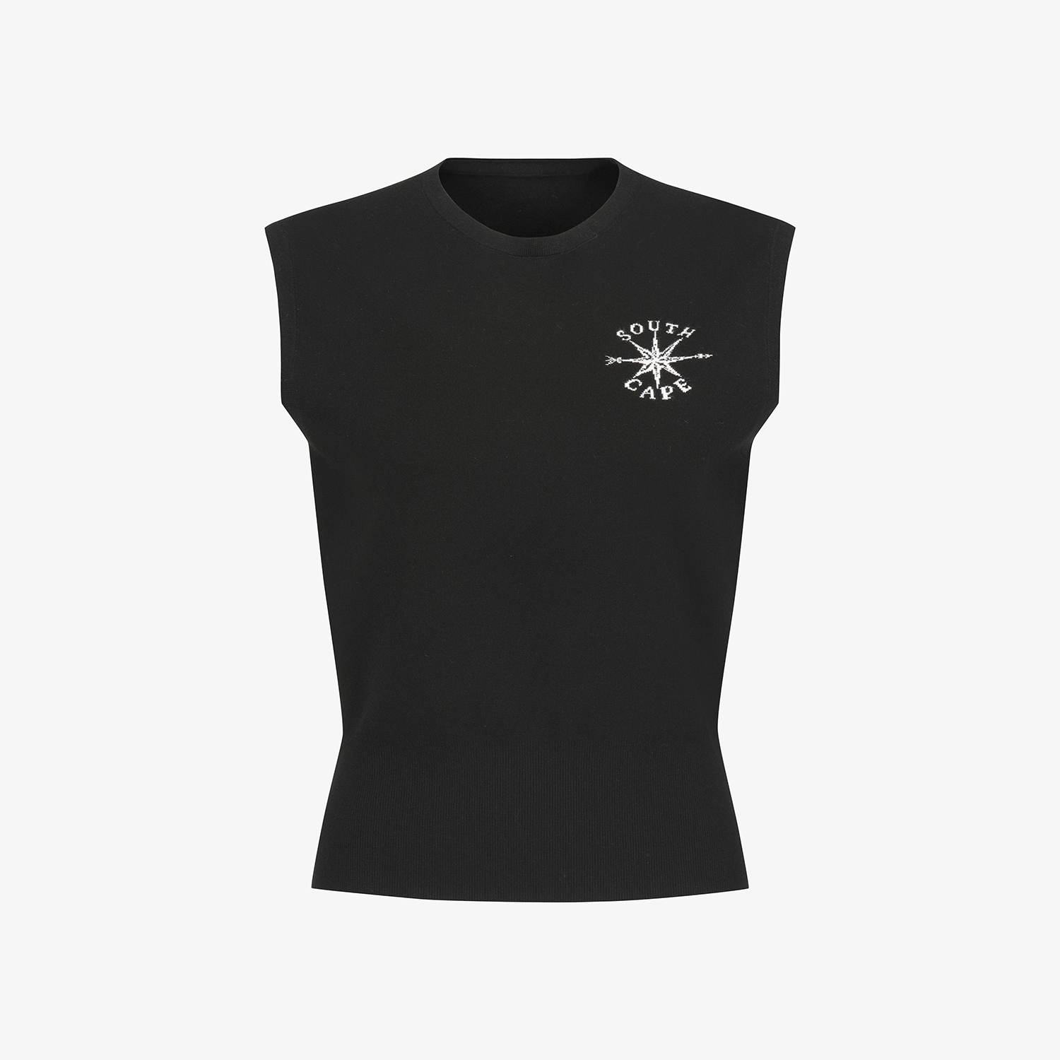 Áo vest golf nữ dáng suông màu đen — ảnh 2