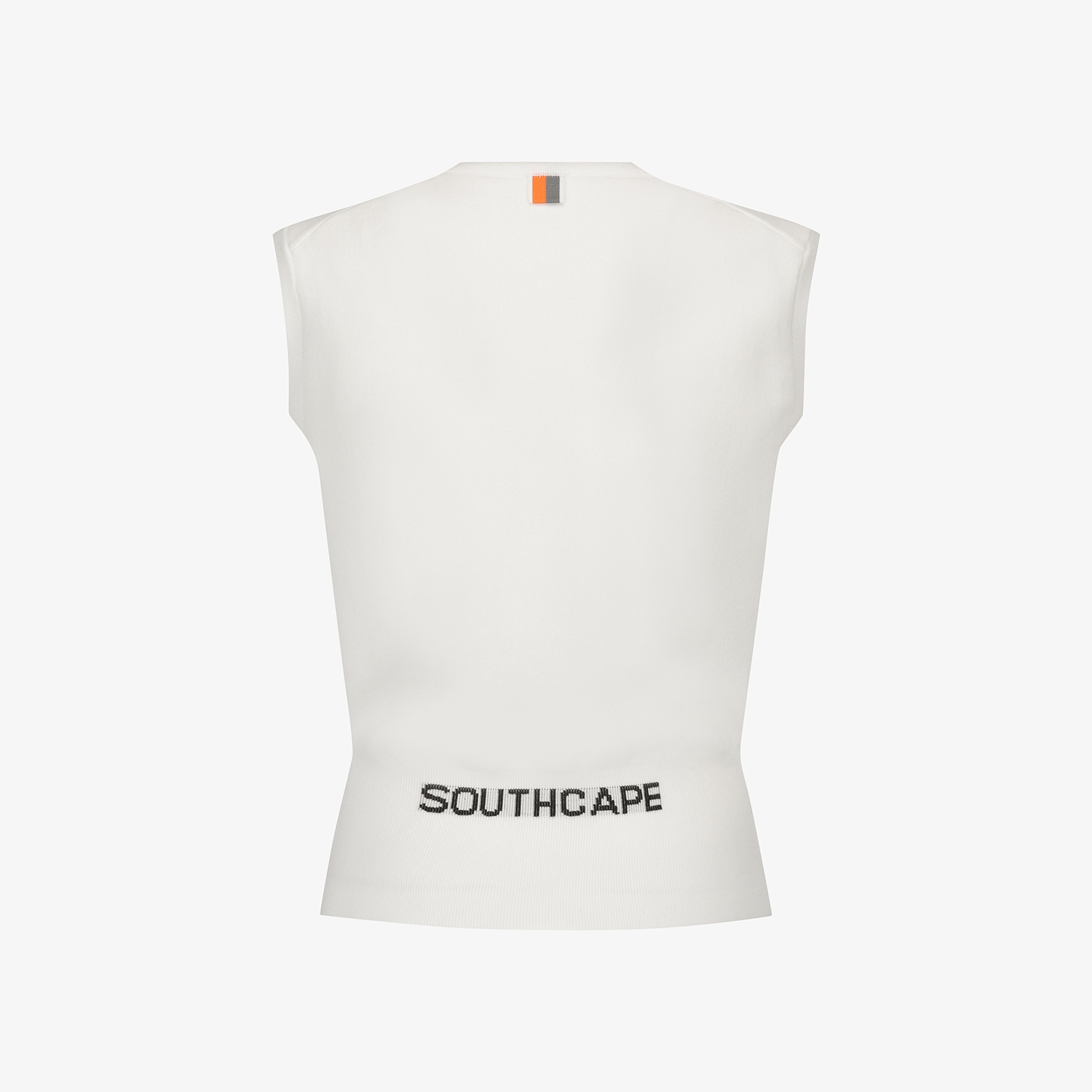 Áo vest golf nữ màu ngà thiết kế không tay Southcape — ảnh 3