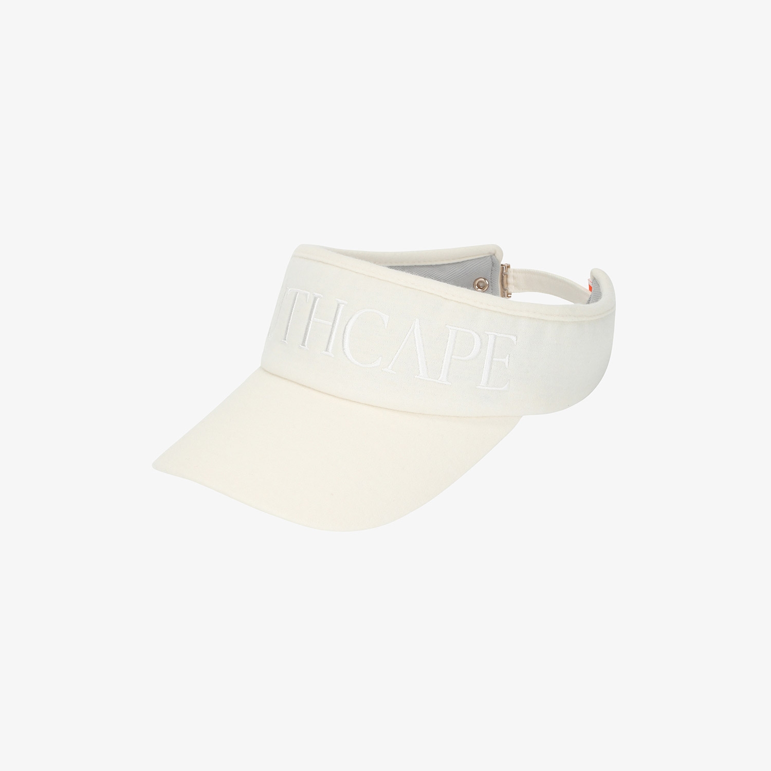 Mũ golf nữ kiểu visor màu kem — ảnh 3