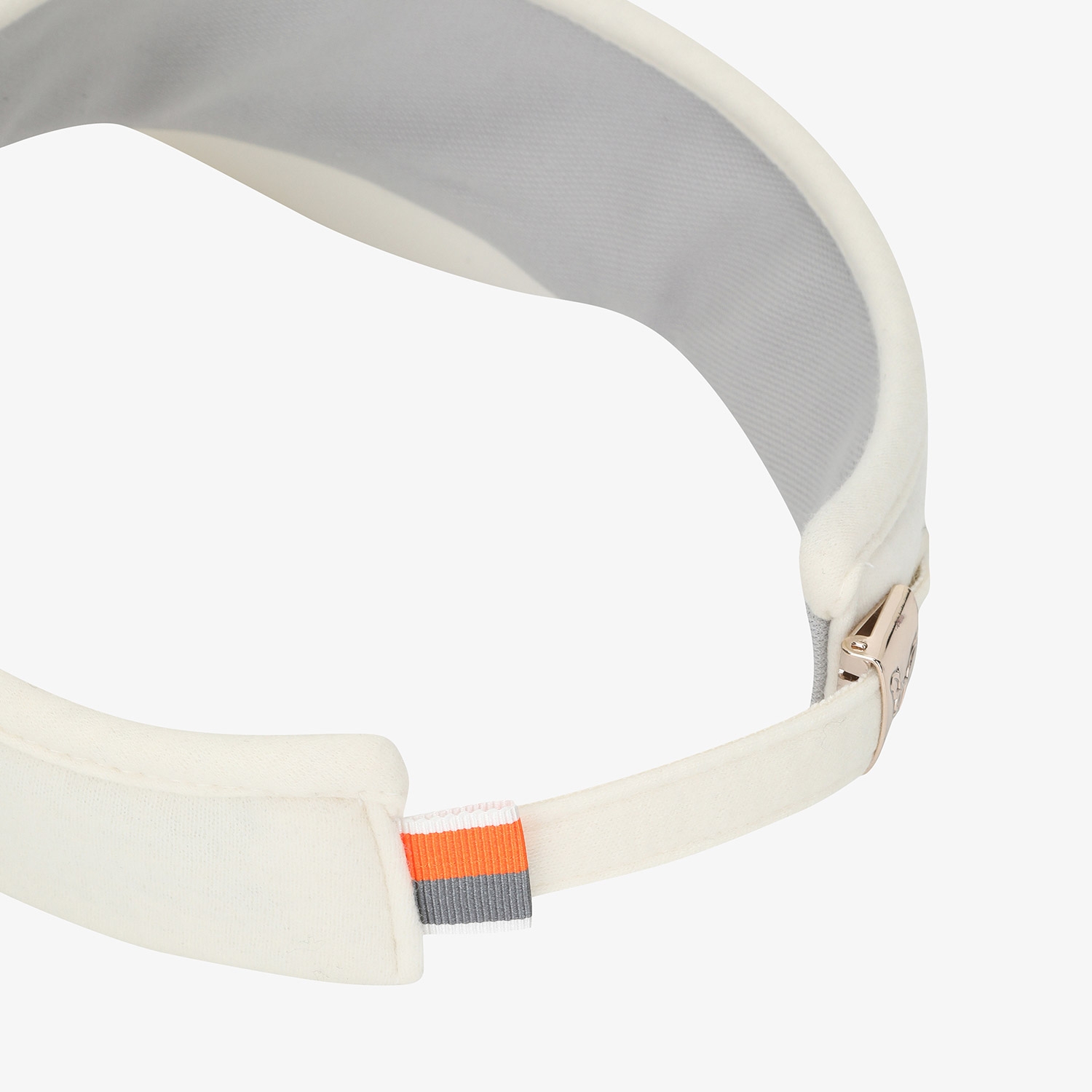 Mũ golf nữ kiểu visor màu kem — ảnh 6