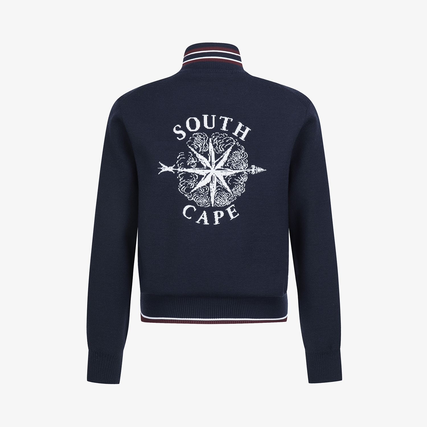Áo khoác golf nữ cổ đứng phối viền trắng đỏ xanh navy — ảnh 3