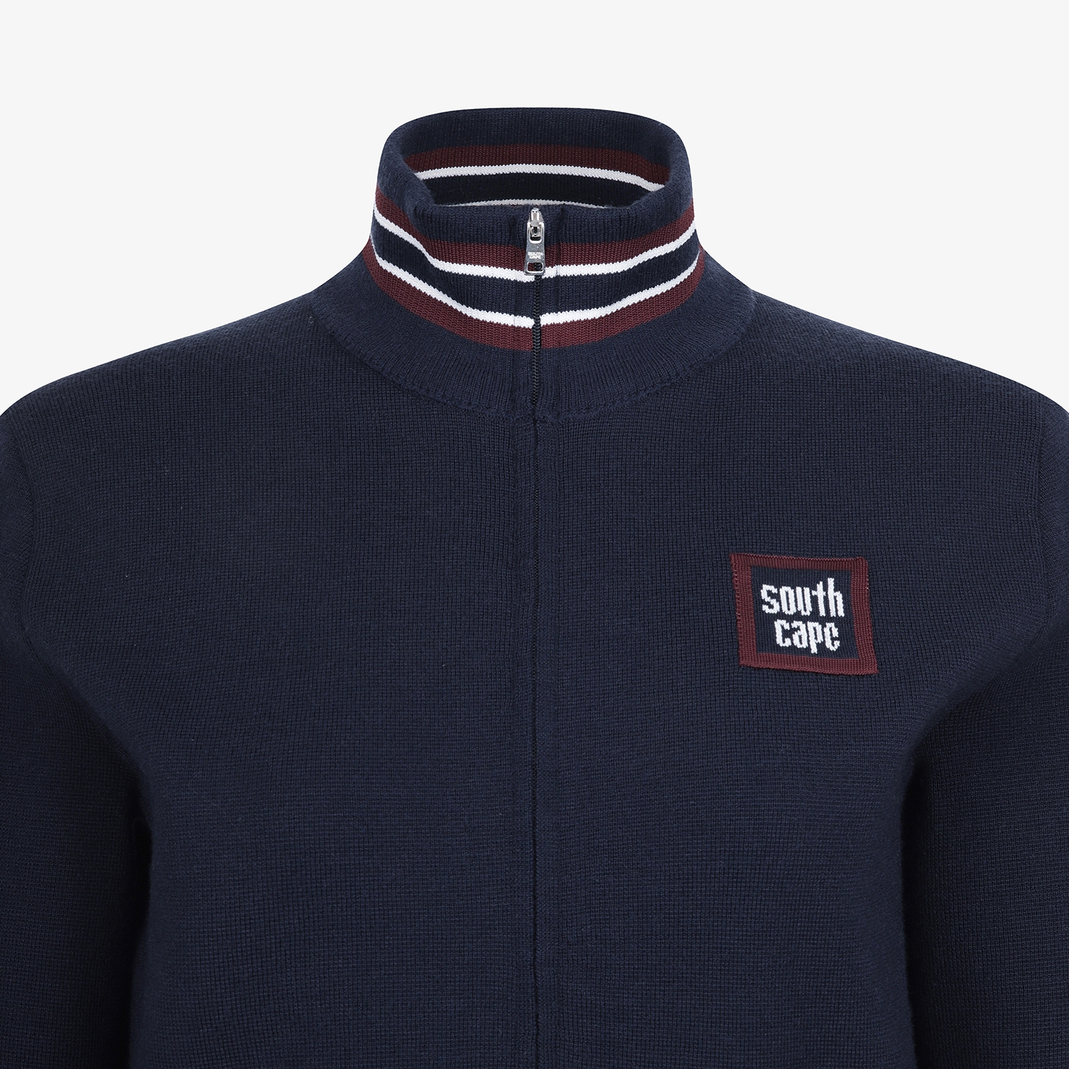 Áo khoác golf nữ cổ đứng phối viền trắng đỏ xanh navy — ảnh 4