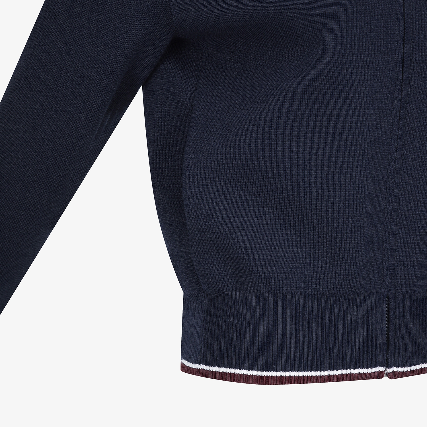 Áo khoác golf nữ cổ đứng phối viền trắng đỏ xanh navy — ảnh 6