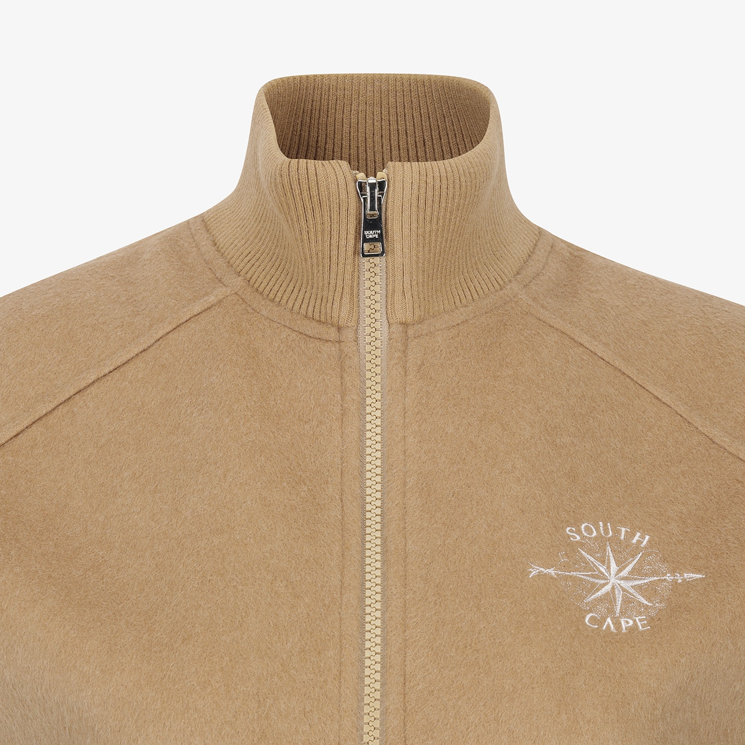 Áo vest golf nữ cổ cao màu nâu — ảnh 4
