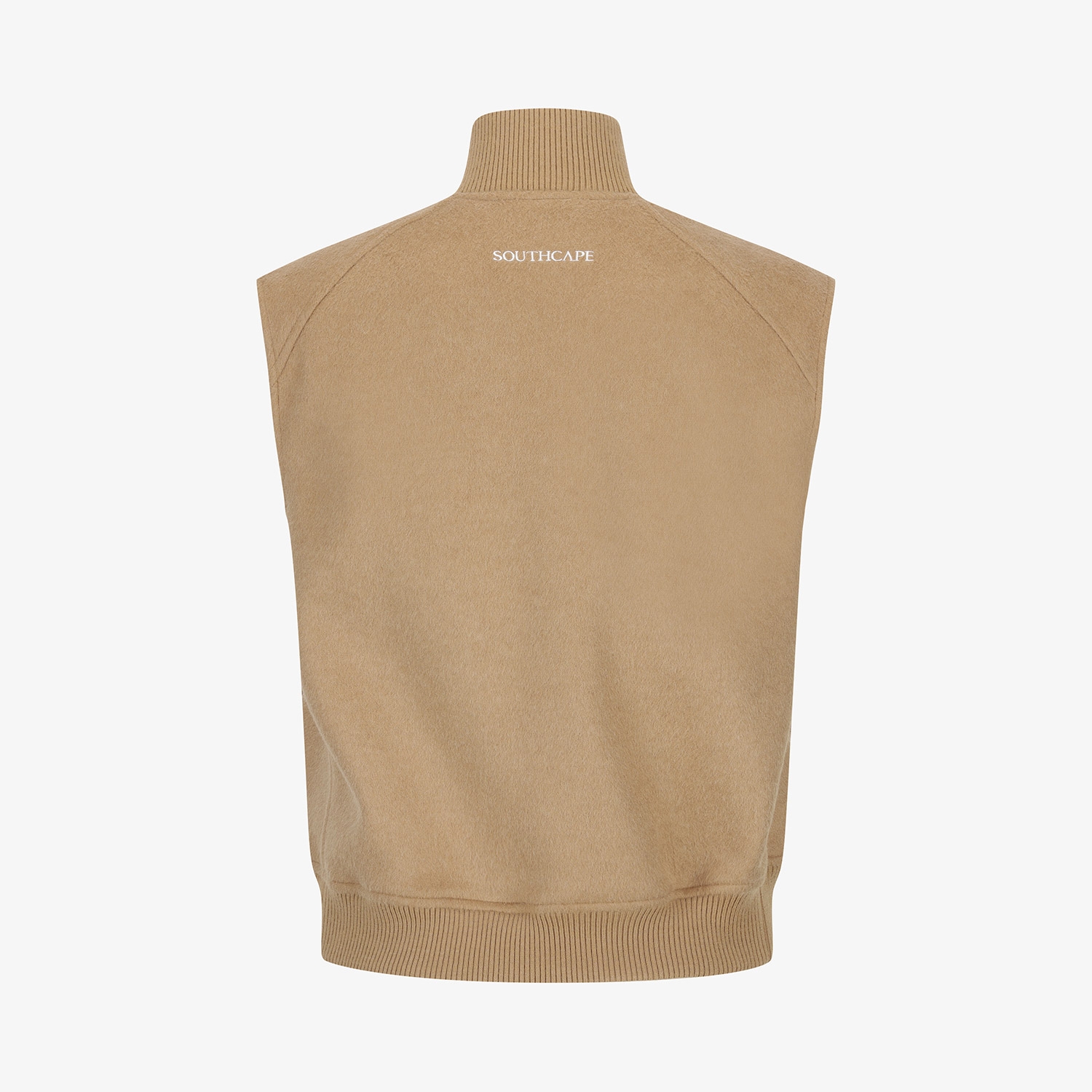 Áo vest golf nữ cổ cao màu nâu — ảnh 3