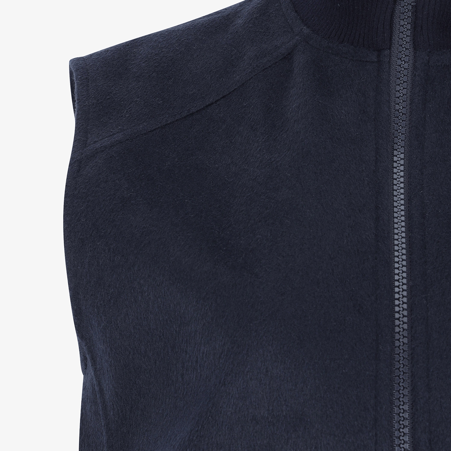 Áo vest golf nữ cổ đứng màu xanh navy đậm — ảnh 5