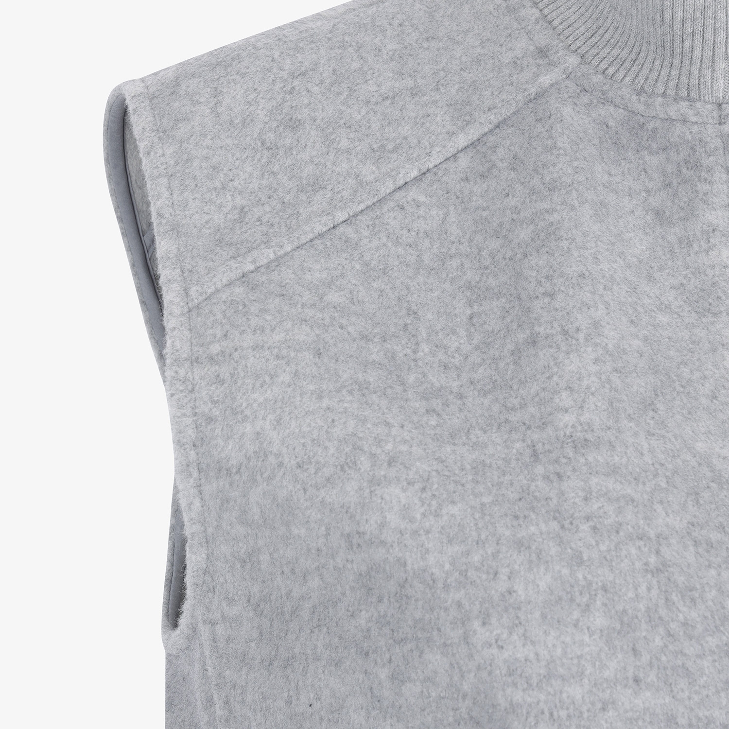 Áo vest golf nữ cổ cao màu xám — ảnh 5