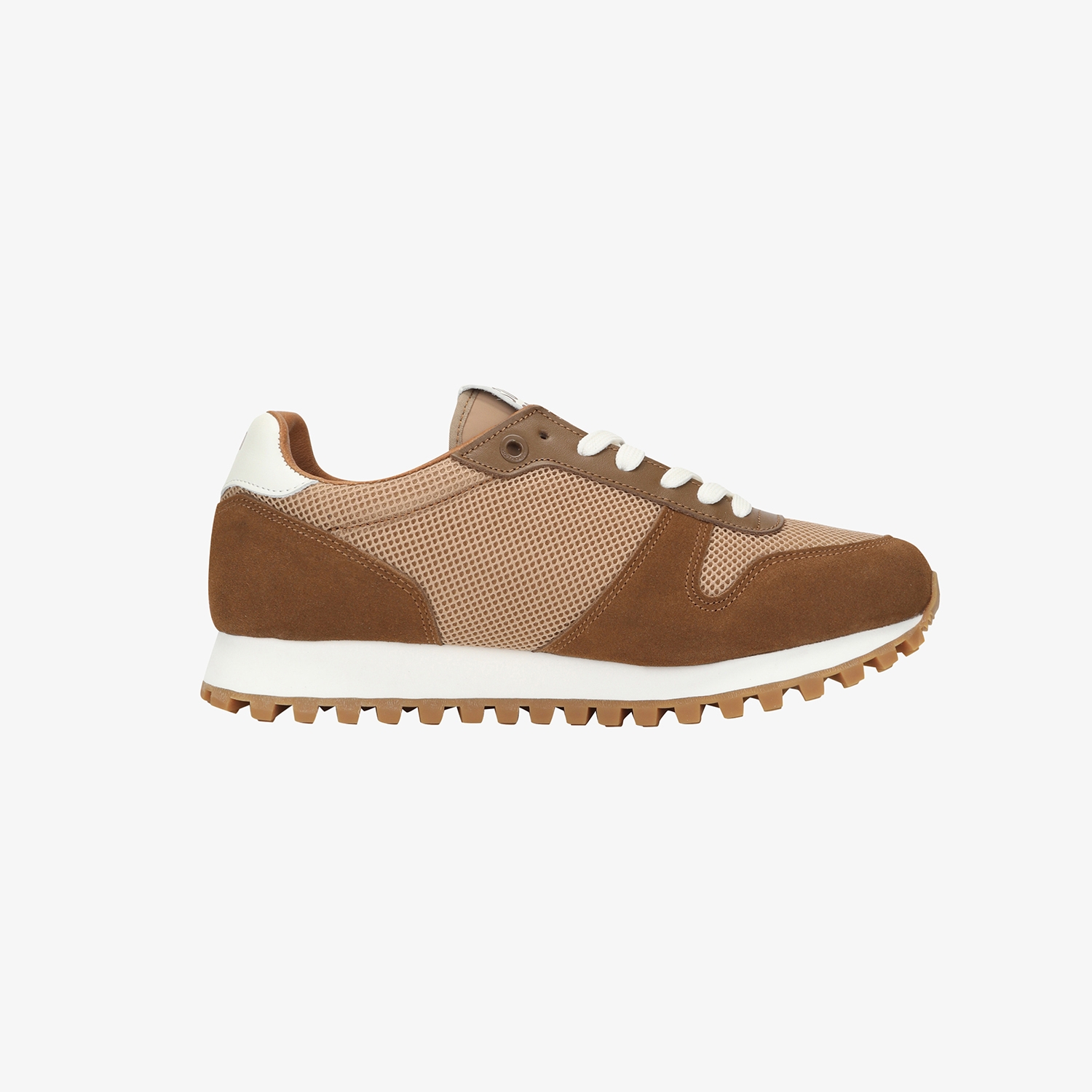 Giày golf nữ kiểu sneaker phối màu nâu — ảnh 6
