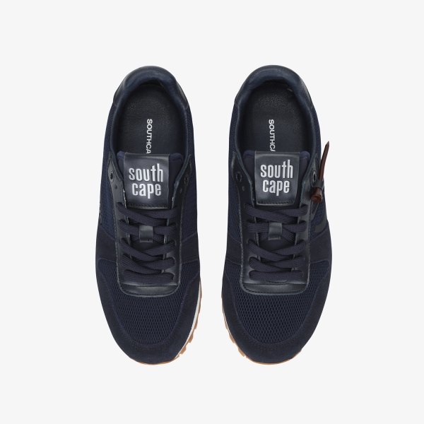 Giày golf nữ Southcape phối chất liệu lưới màu xanh navy, phong cách trẻ trung hiện đại