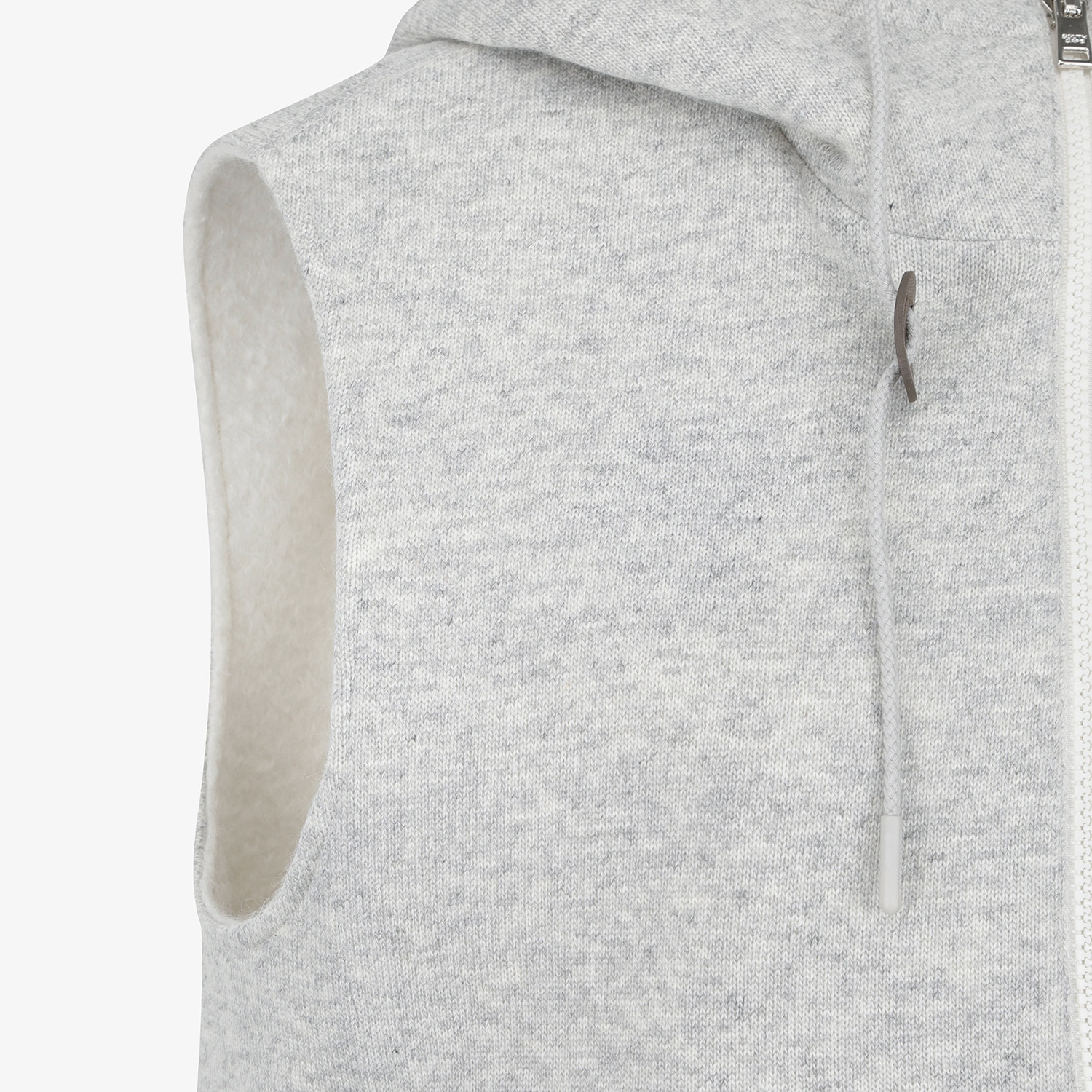 Áo vest golf nữ có mũ màu xám — ảnh 5