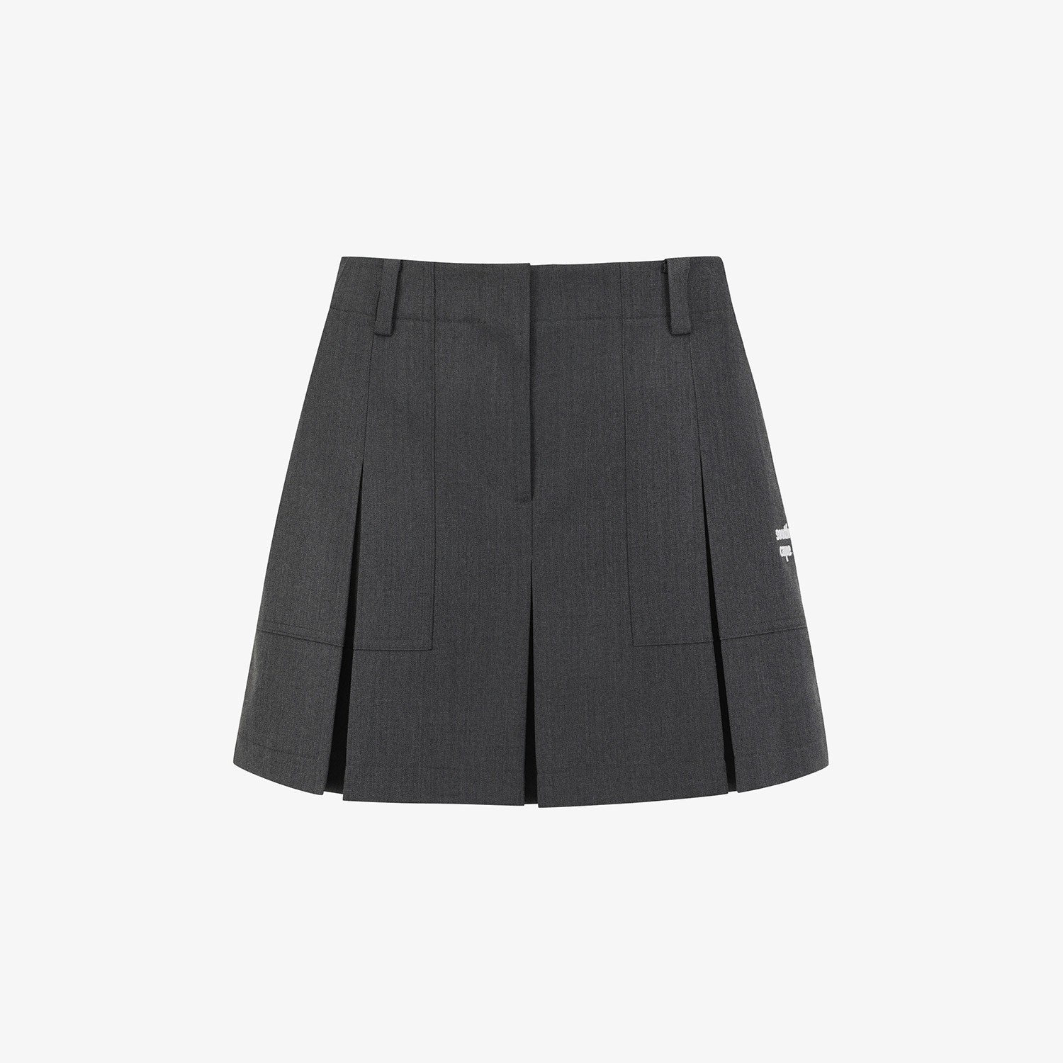 Váy golf nữ xếp ly màu xám — ảnh 2