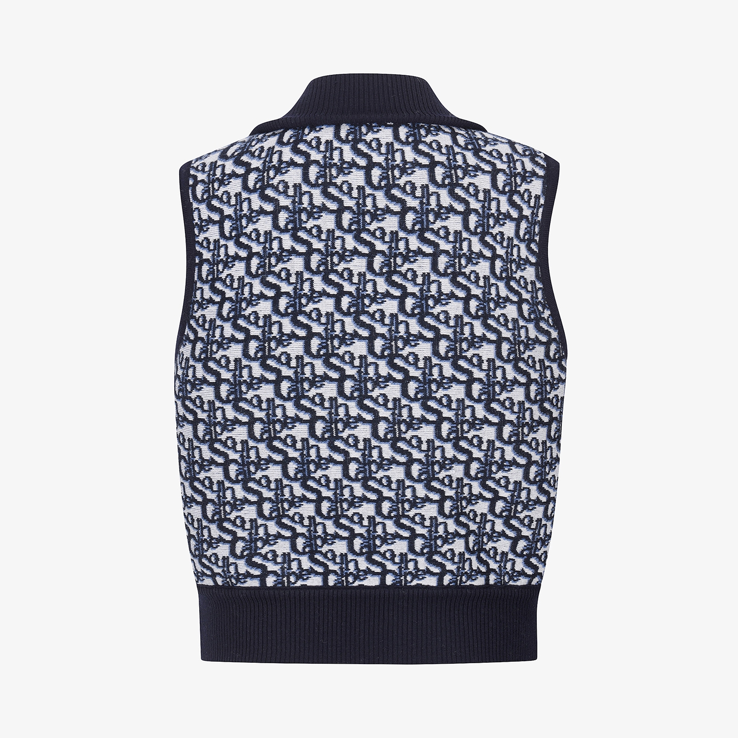 Áo vest golf nữ dáng suông màu xanh navy — ảnh 5
