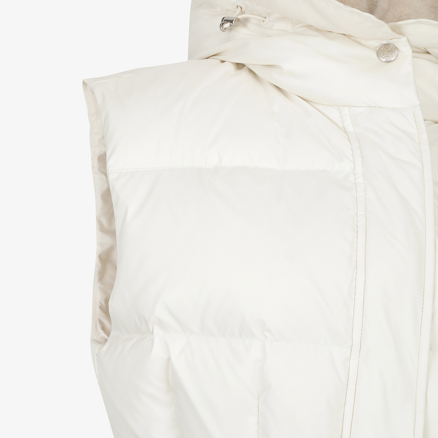Áo vest golf nữ dáng dài màu kem — ảnh 5