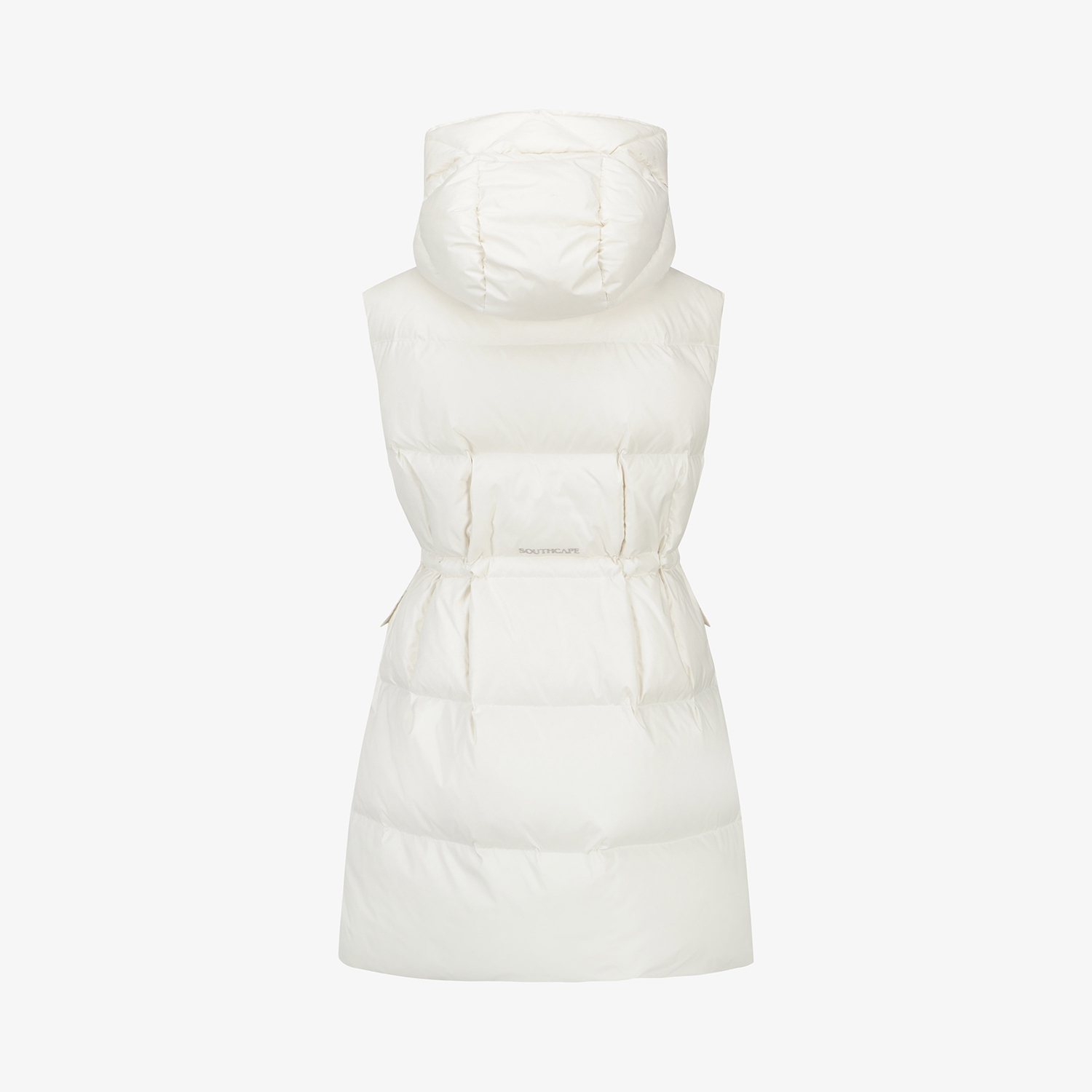 Áo vest golf nữ dáng dài màu kem — ảnh 3