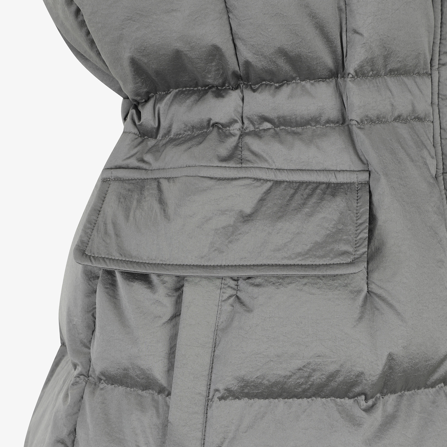 Áo vest golf nữ dáng dài không tay màu xám — ảnh 6