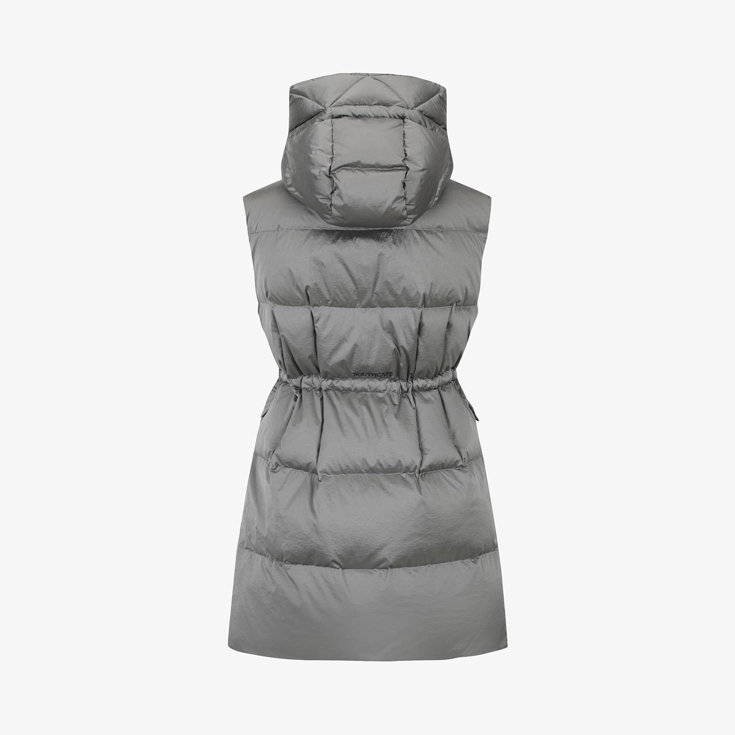 Áo vest golf nữ dáng dài không tay màu xám — ảnh 3