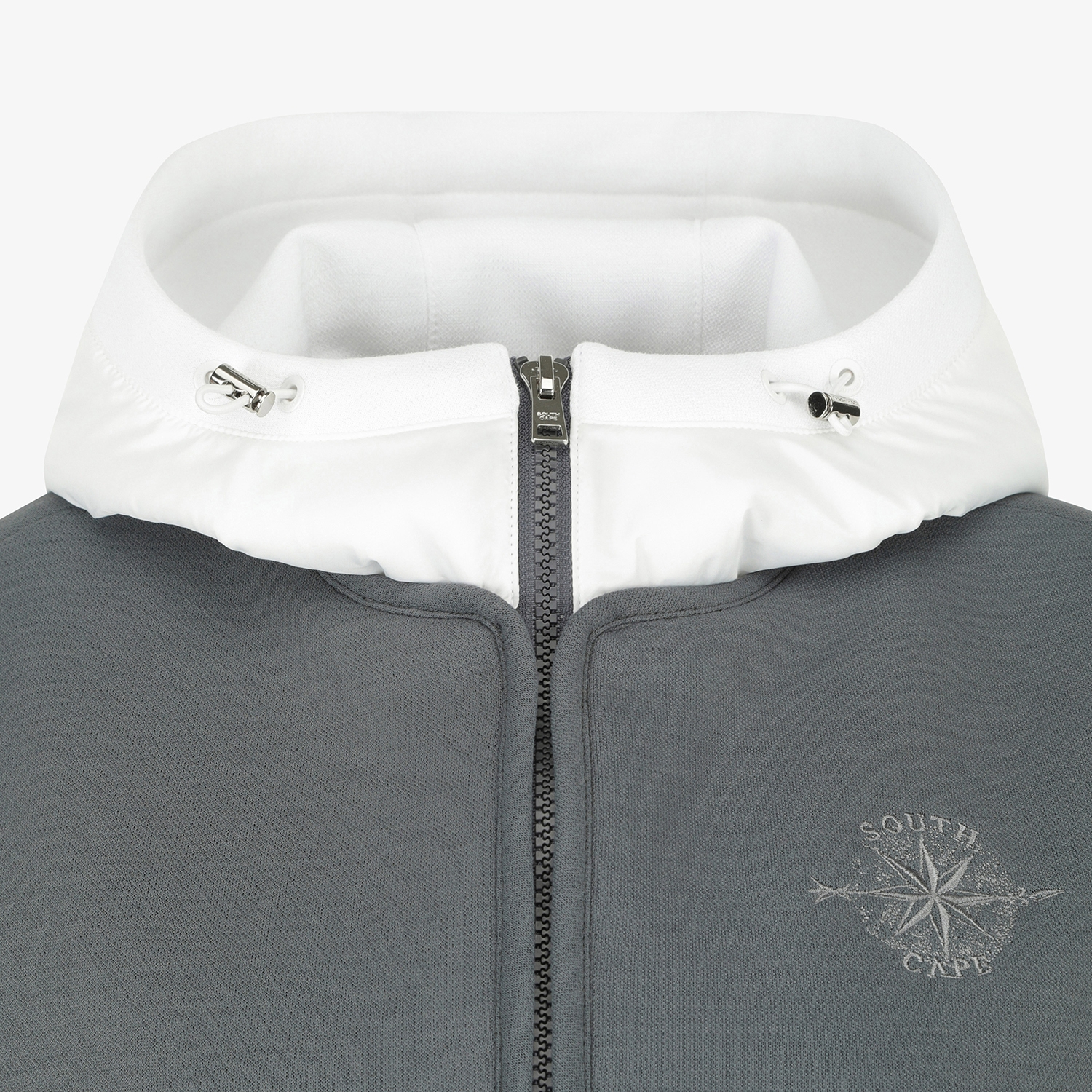 Áo vest golf nữ cổ tròn không tay màu xám đậm — ảnh 4