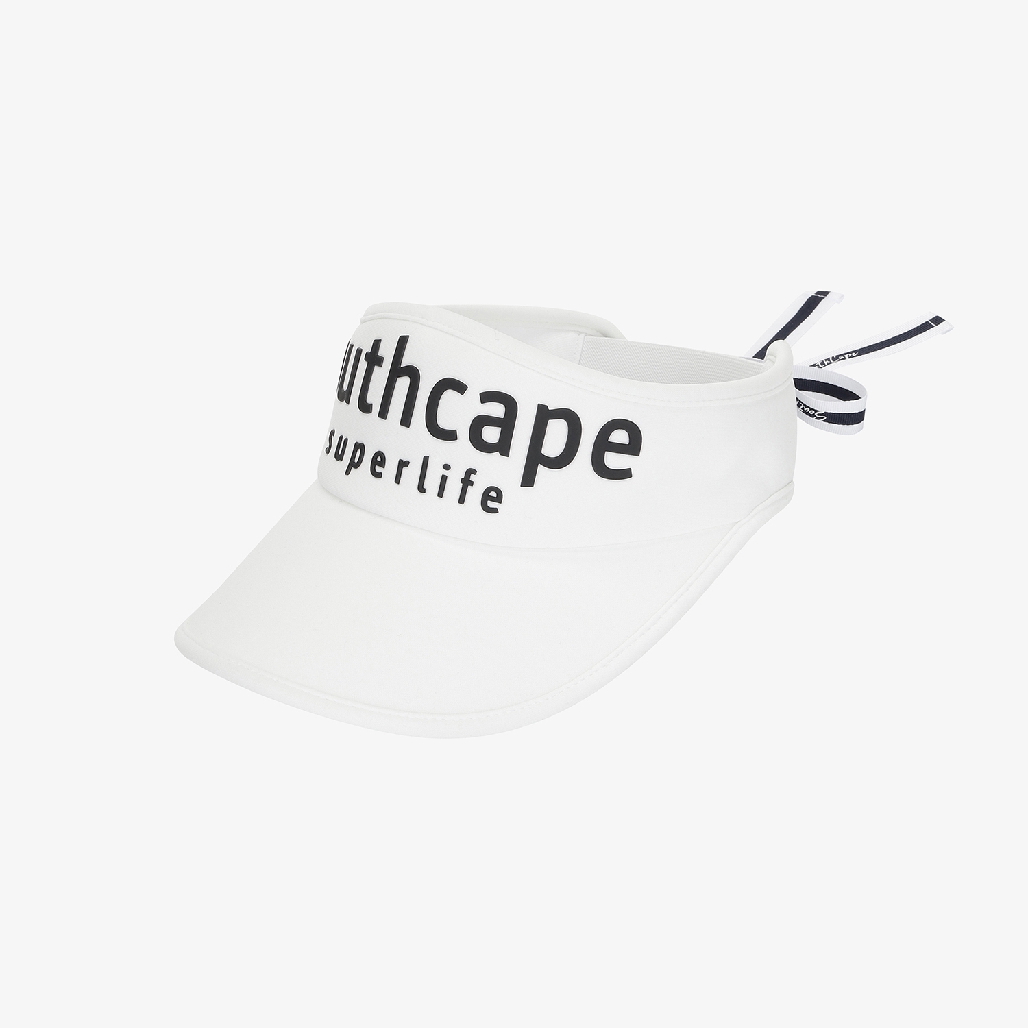 Mũ golf nữ trắng chữ in đen chữ Southcape — ảnh 3