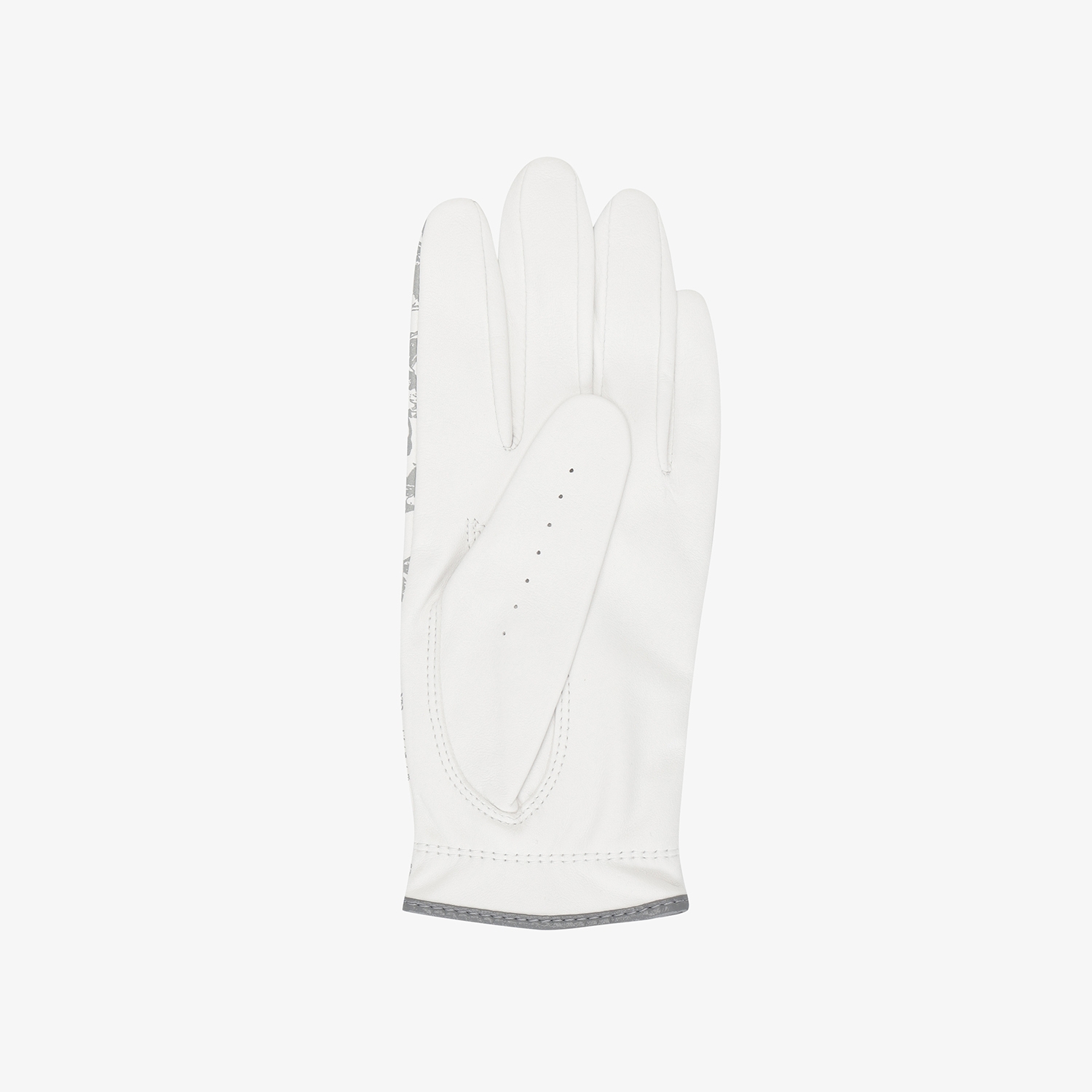 Găng tay golf nữ họa tiết hoa màu xám — ảnh 3