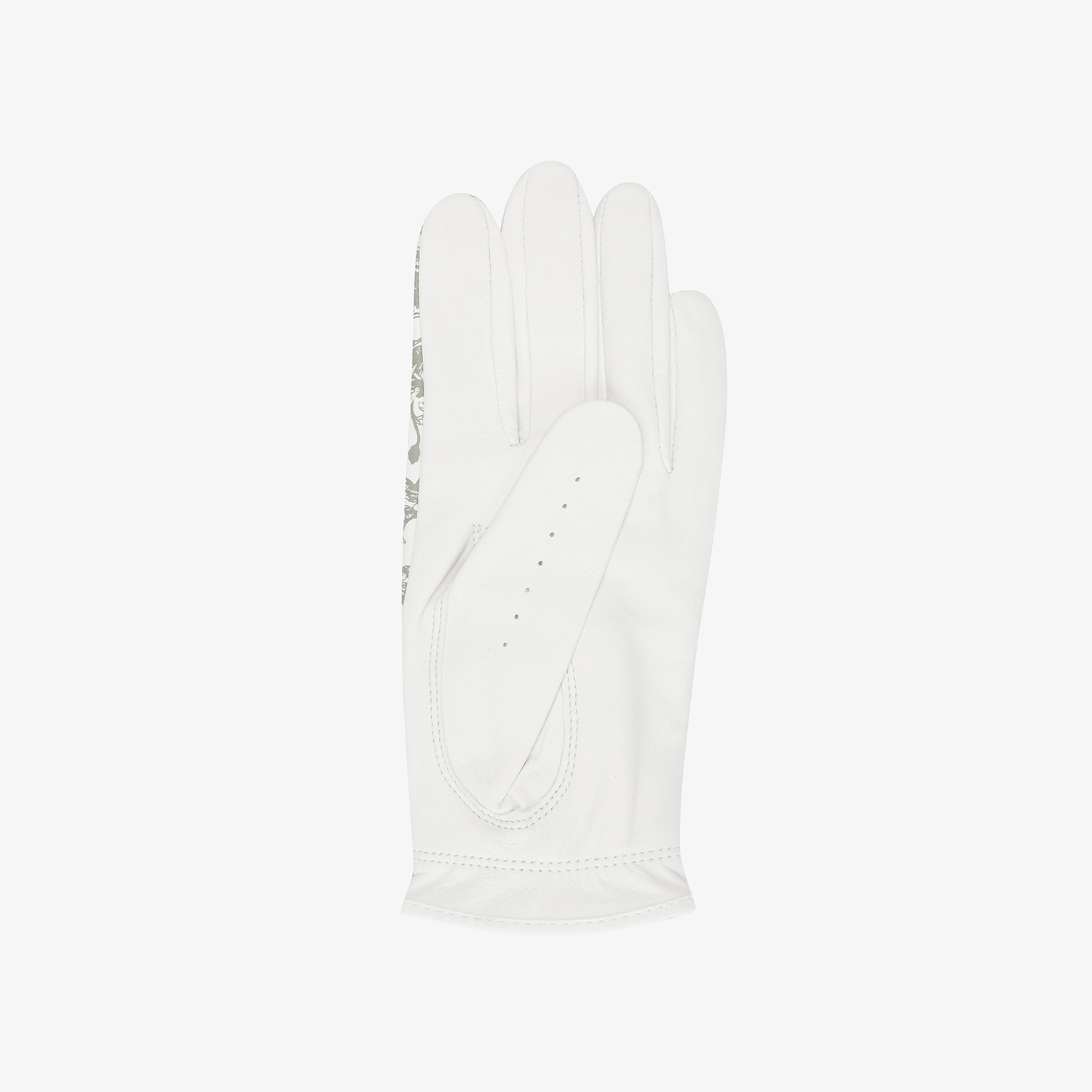 Găng tay golf nữ họa tiết hoa màu kaki — ảnh 3