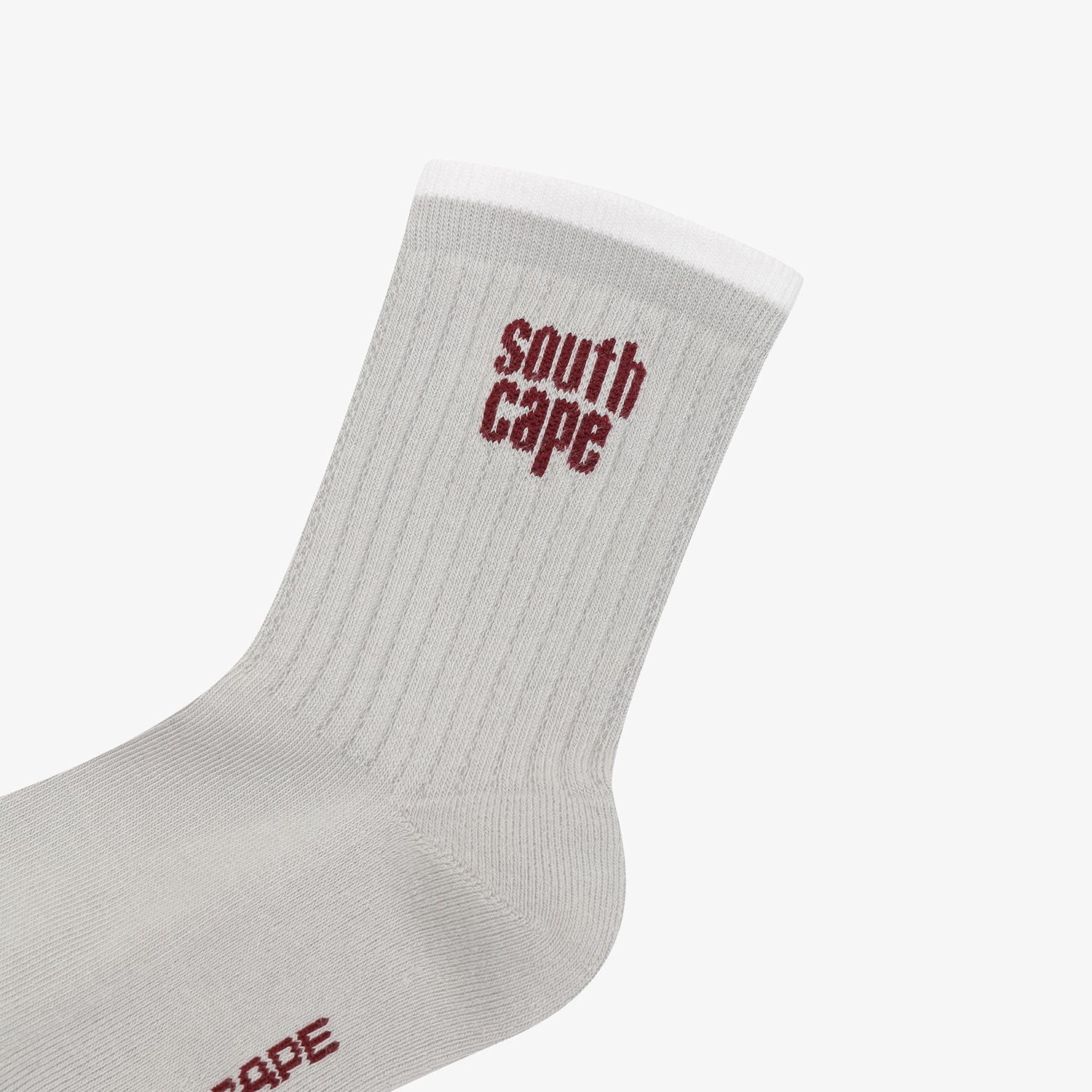 Tất golf nữ cổ trung màu xám nhạt Southcape — ảnh 6