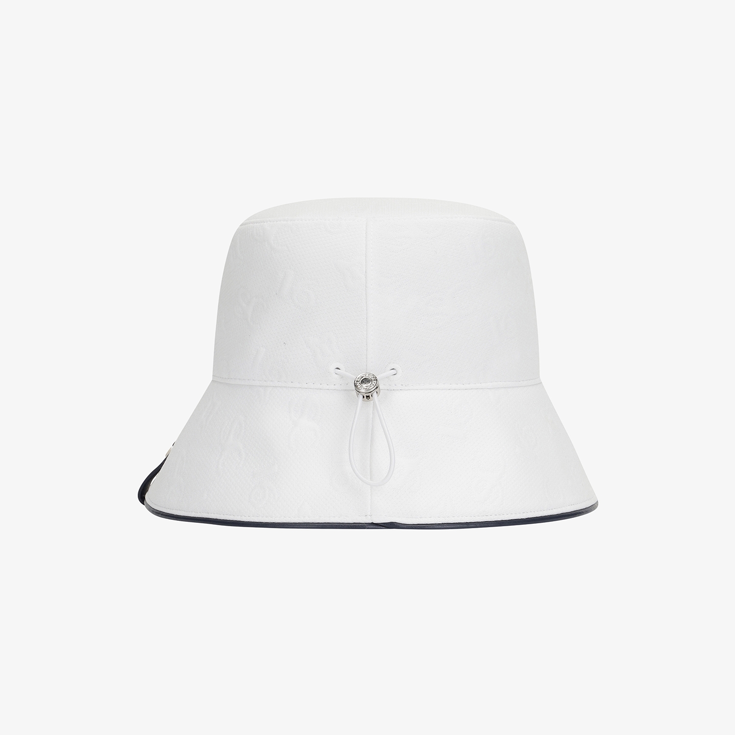 Mũ golf nữ dáng bucket màu trắng chữ Southcape — ảnh 5