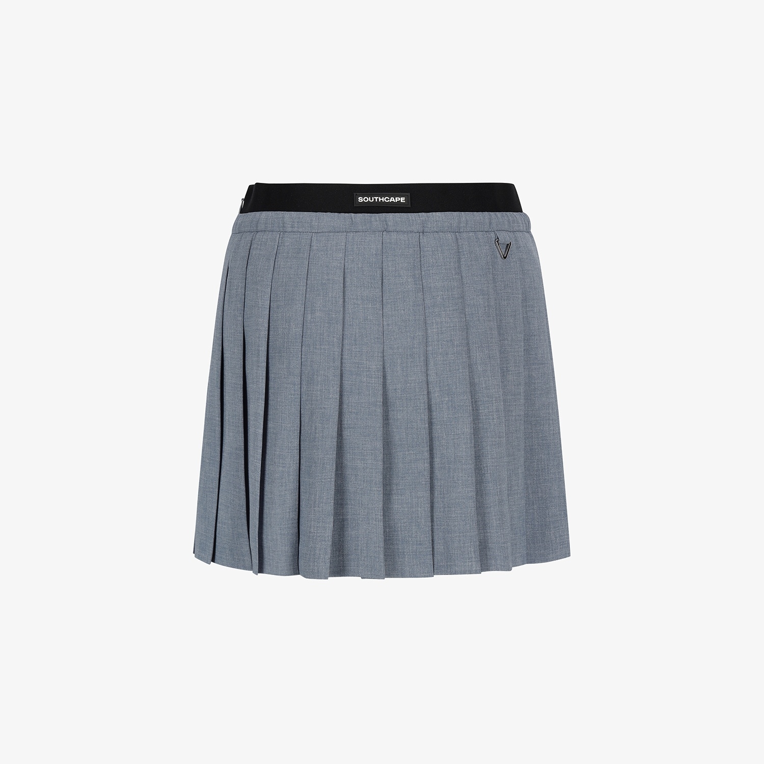 Chân váy golf nữ xếp ly màu xám Southcape — ảnh 3